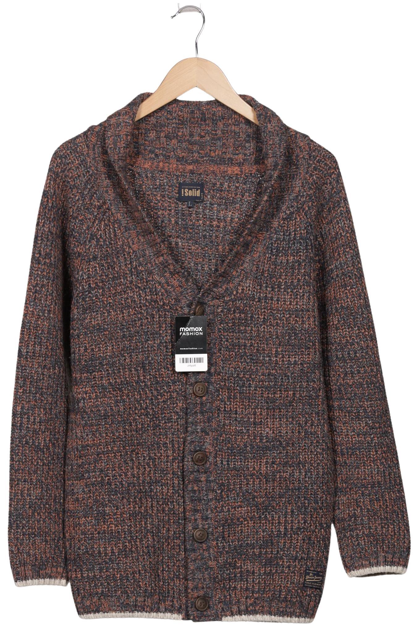 

Solid Herren Strickjacke, mehrfarbig, Gr. 52