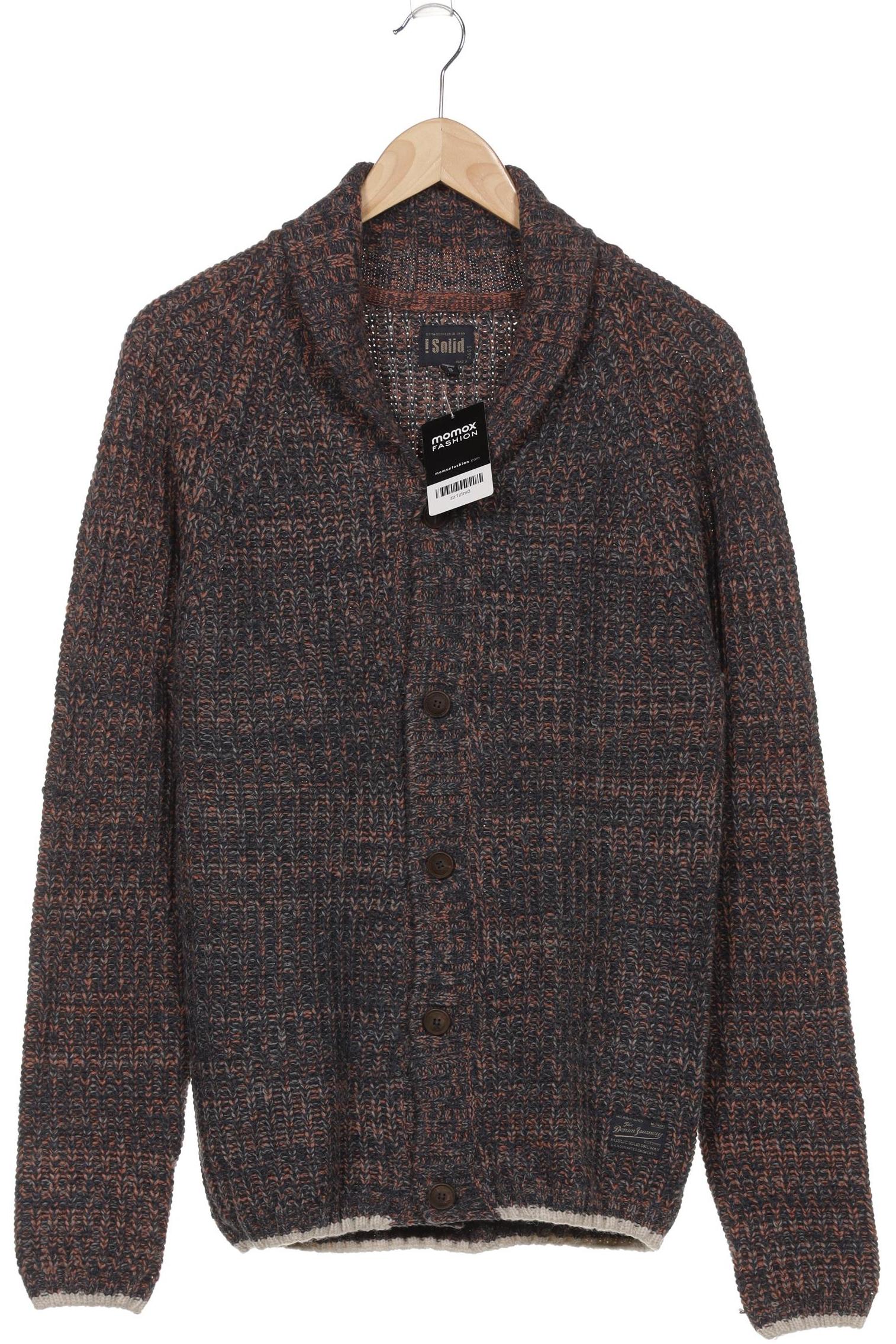 

Solid Herren Strickjacke, marineblau, Gr. 46