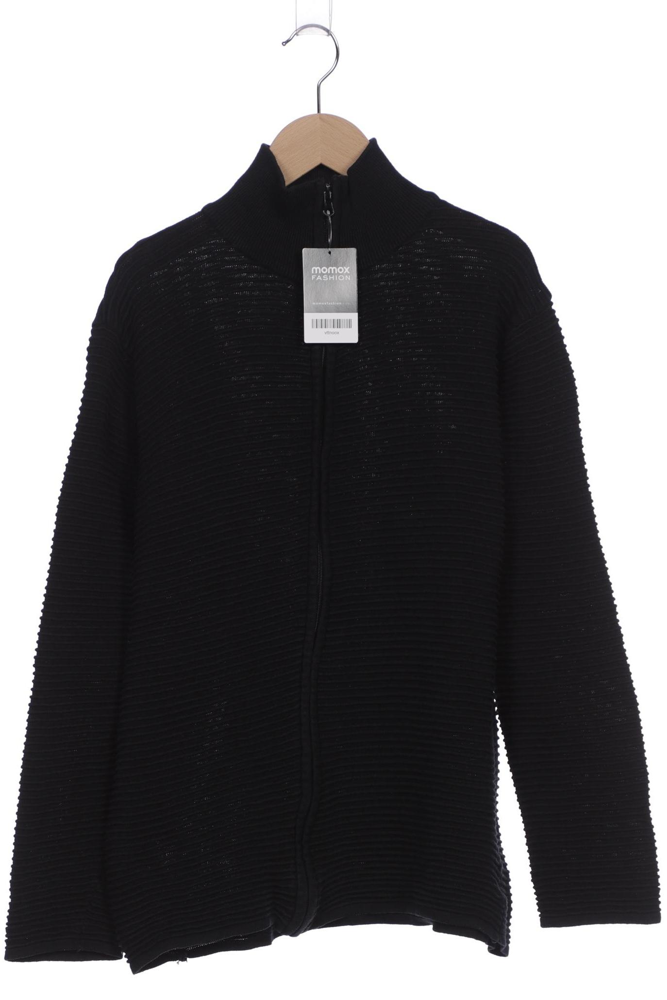 

Solid Herren Strickjacke, schwarz, Gr. 52
