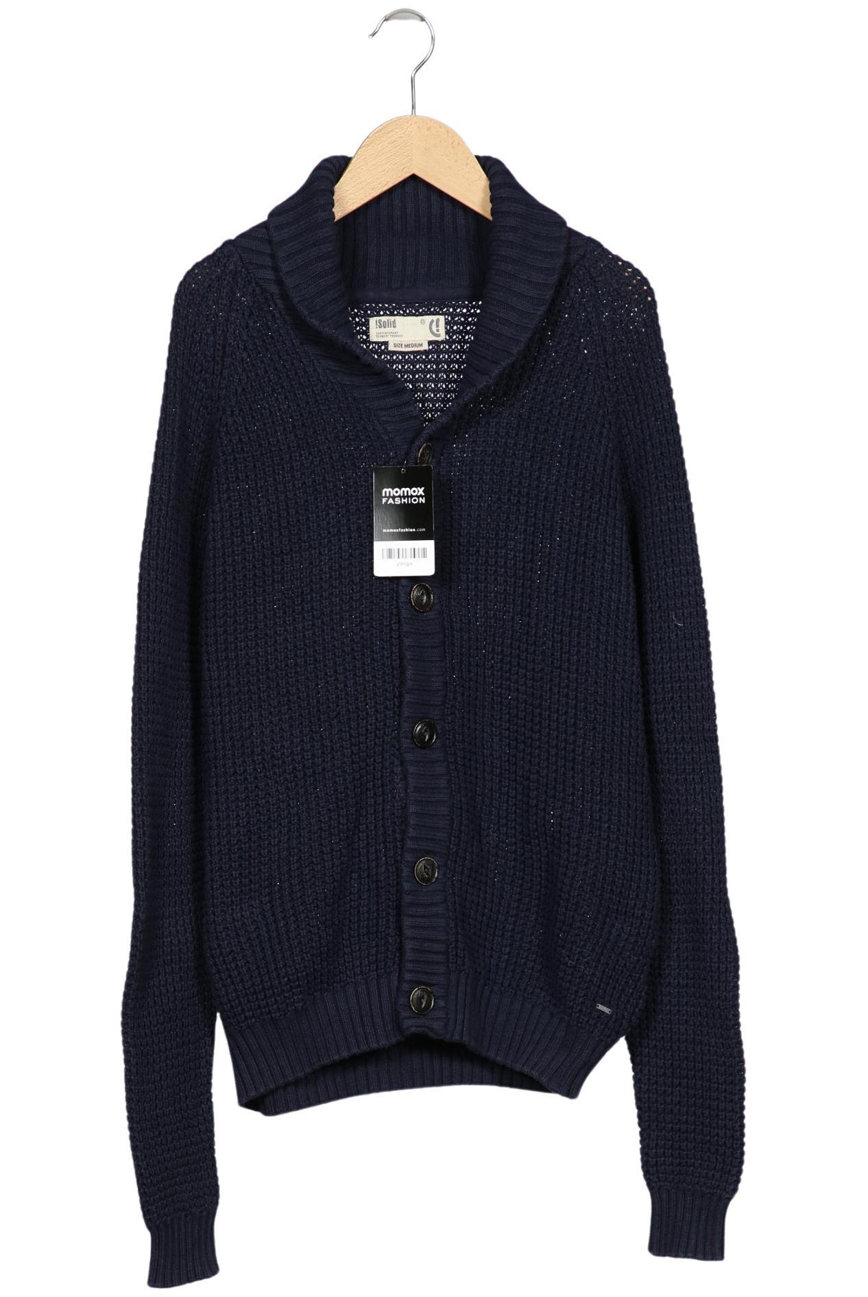 

Solid Herren Strickjacke, marineblau, Gr. 48