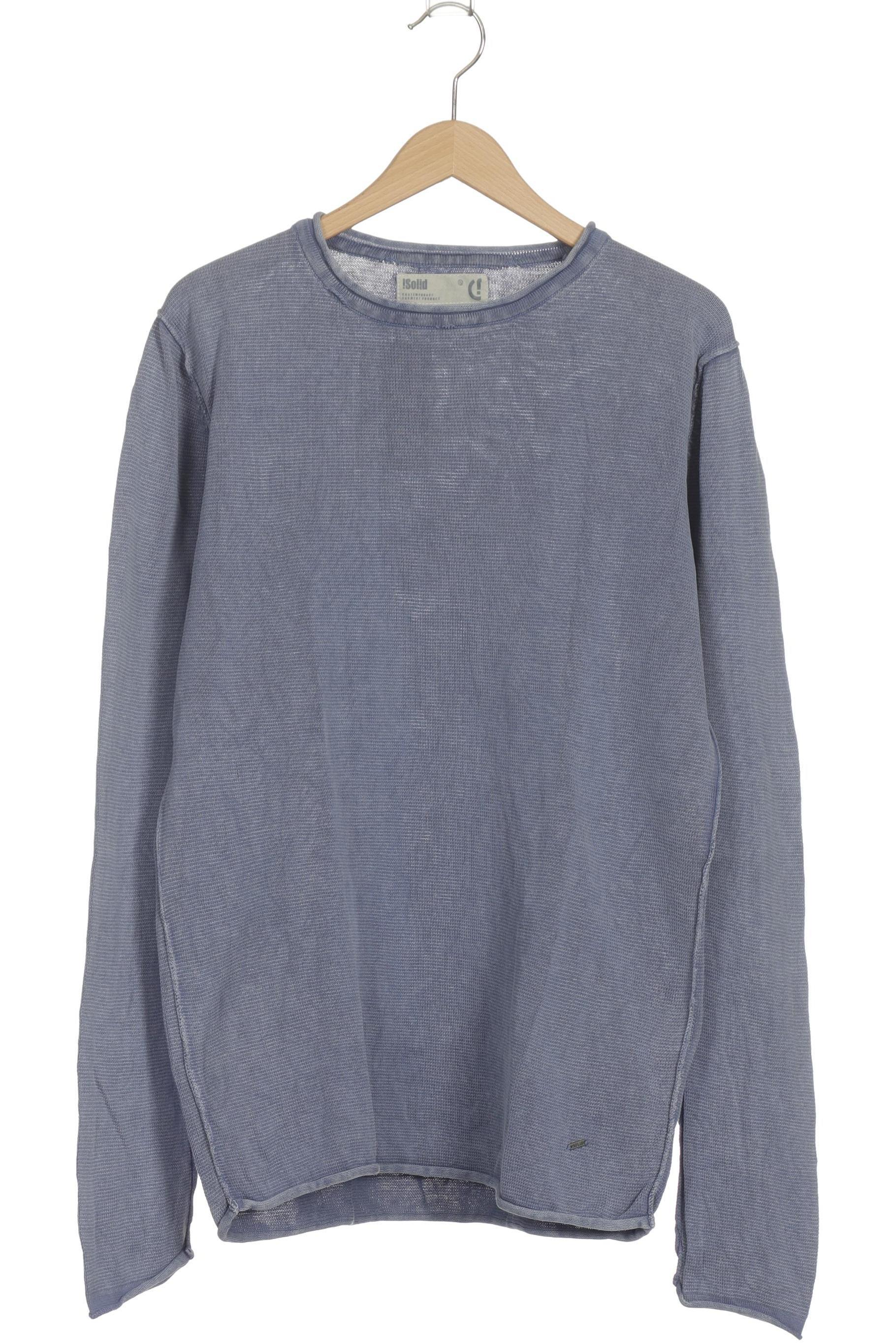 

Solid Herren Pullover, blau, Gr.