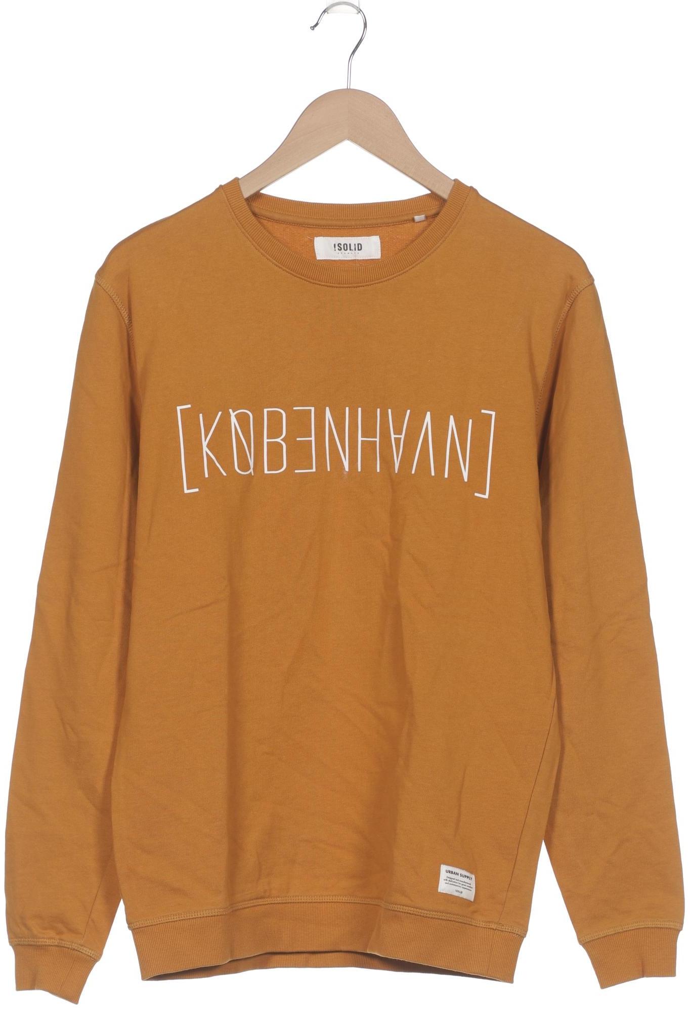 

Solid Herren Sweatshirt, orange, Gr. 48