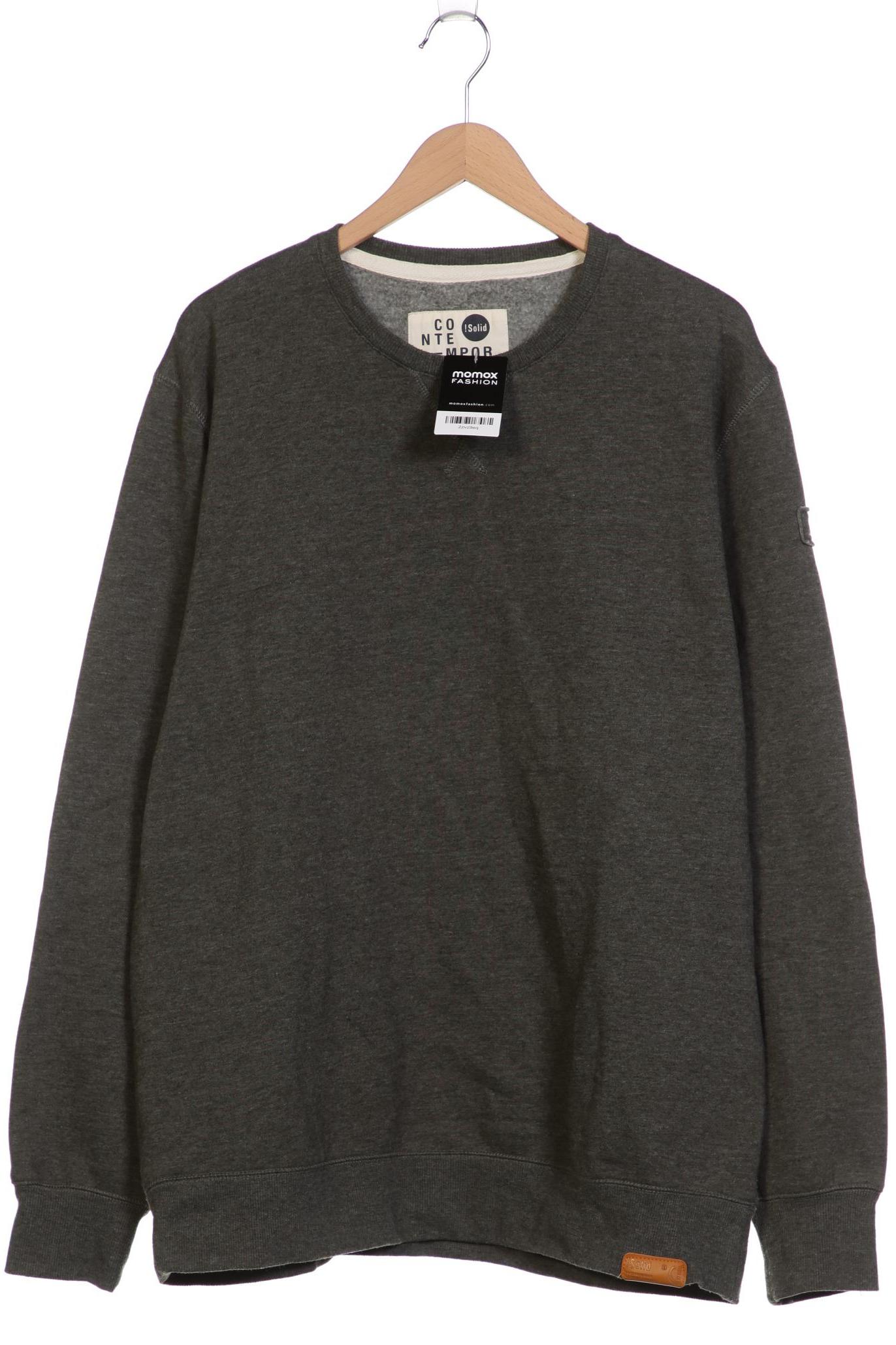 

Solid Herren Sweatshirt, grün, Gr. 58