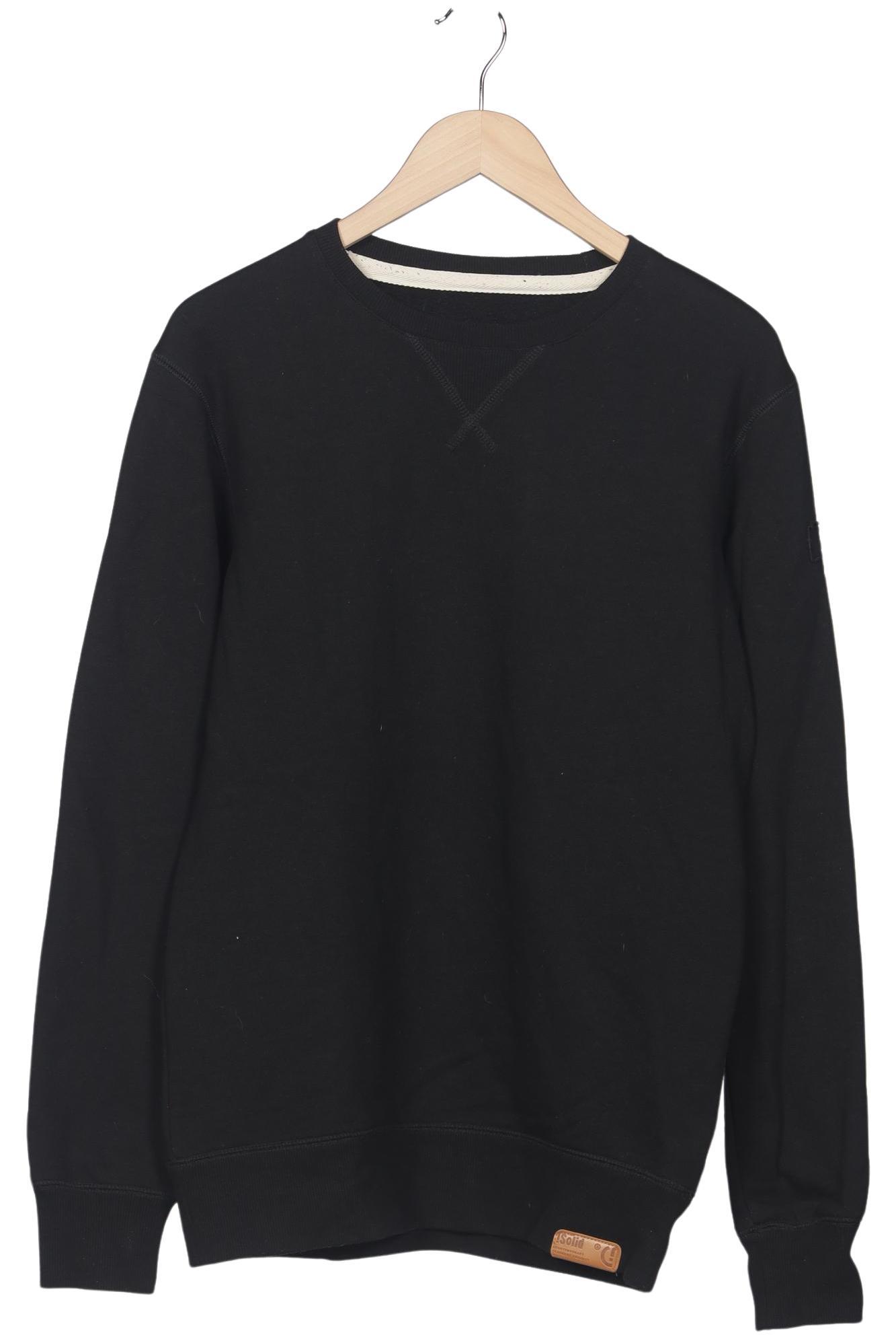 Thumbnail - Solid Herren Sweatshirt, schwarz, Gr. 48