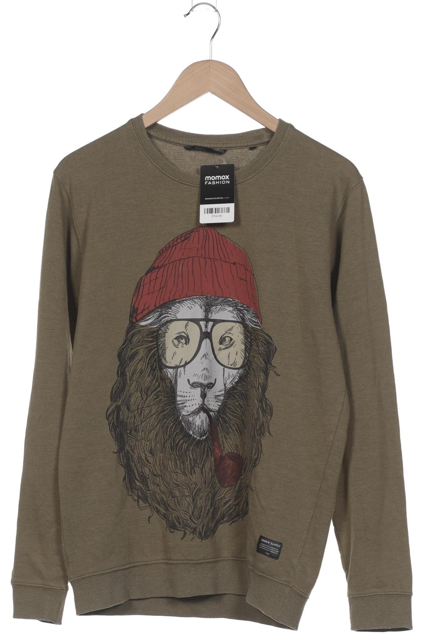 Thumbnail - Solid Herren Sweatshirt, grün, Gr. 52