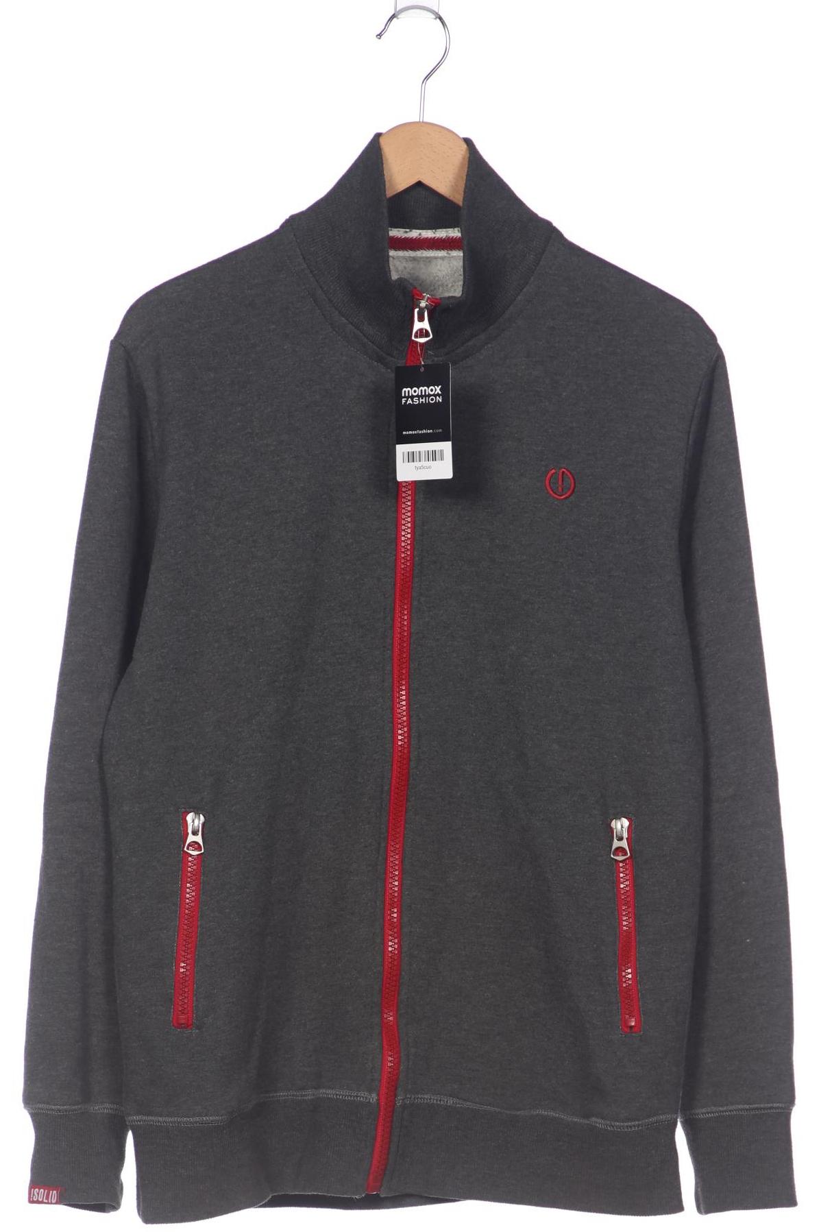 

Solid Herren Sweatshirt, grau, Gr. 52