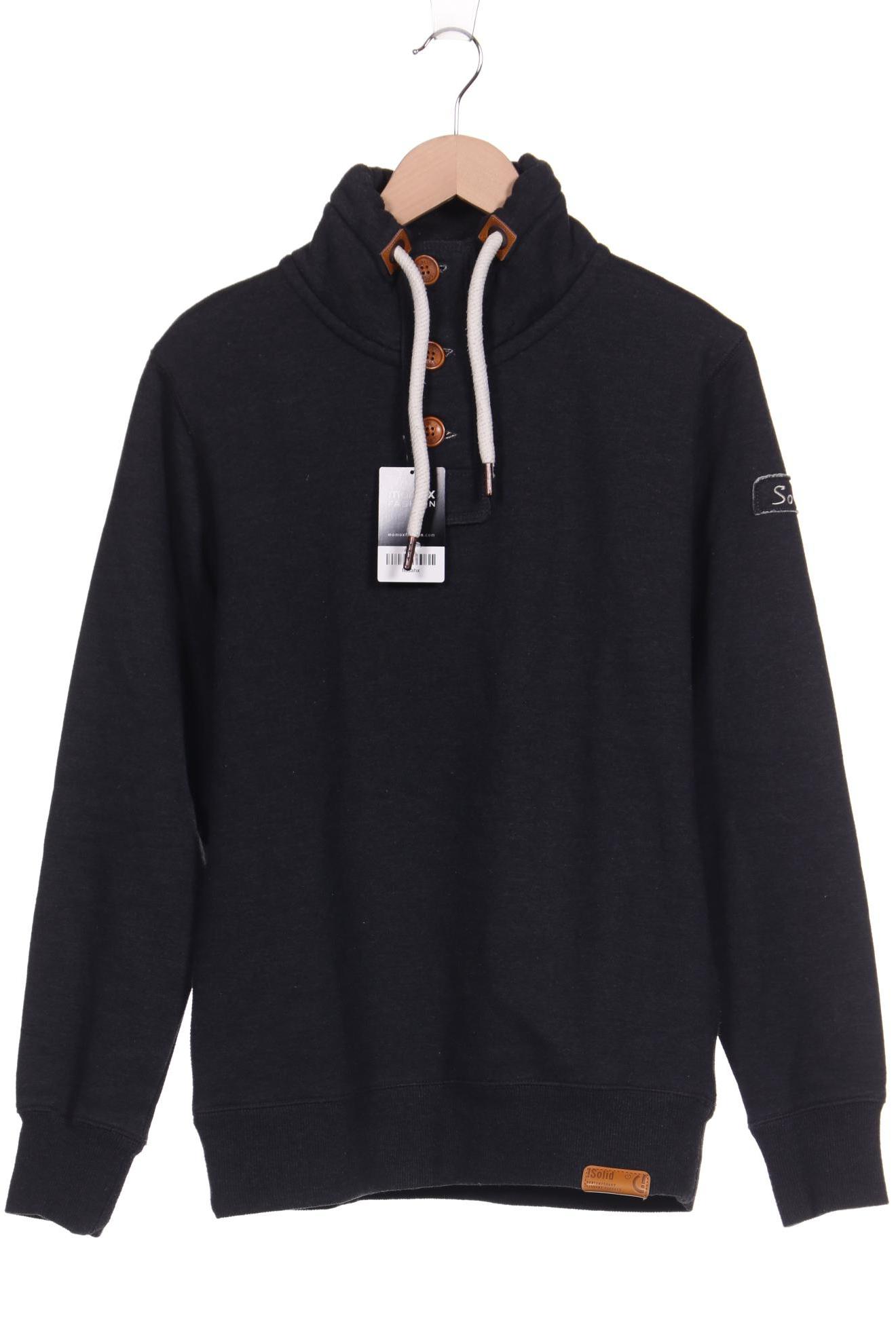 

Solid Herren Sweatshirt, grau, Gr. 48