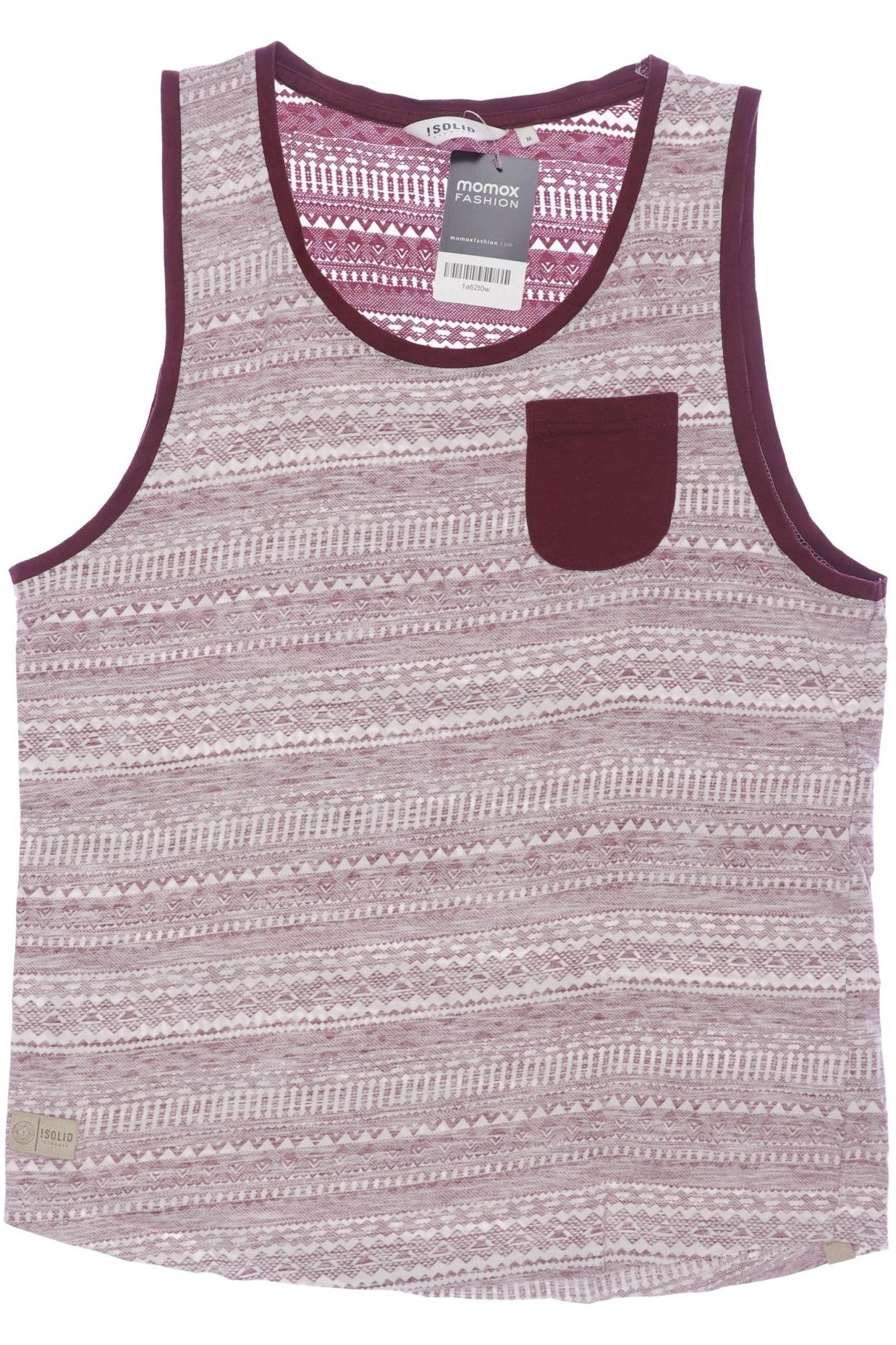 

Solid Herren T-Shirt, bordeaux, Gr. 48