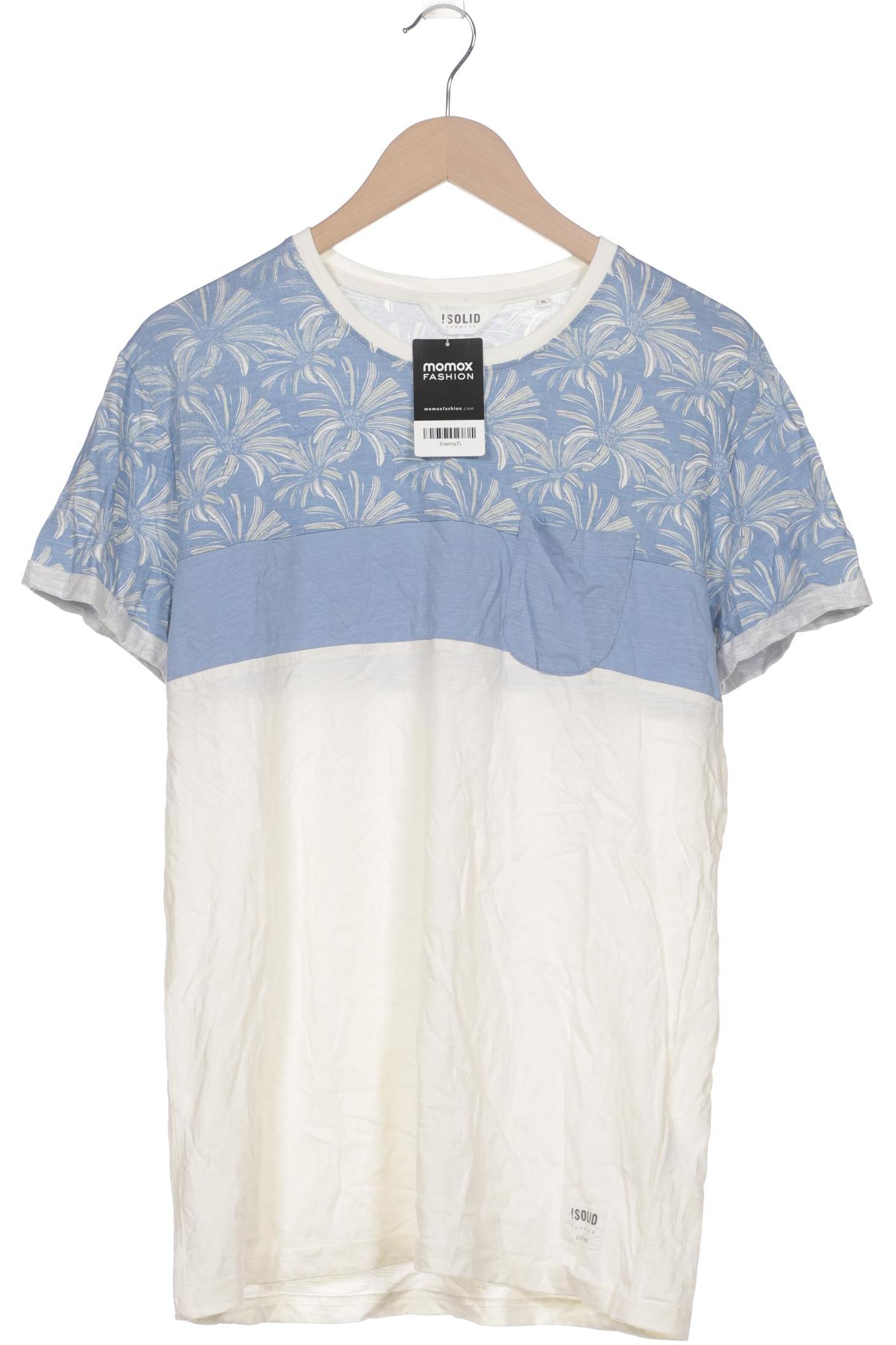 

Solid Herren T-Shirt, cremeweiß, Gr. 54