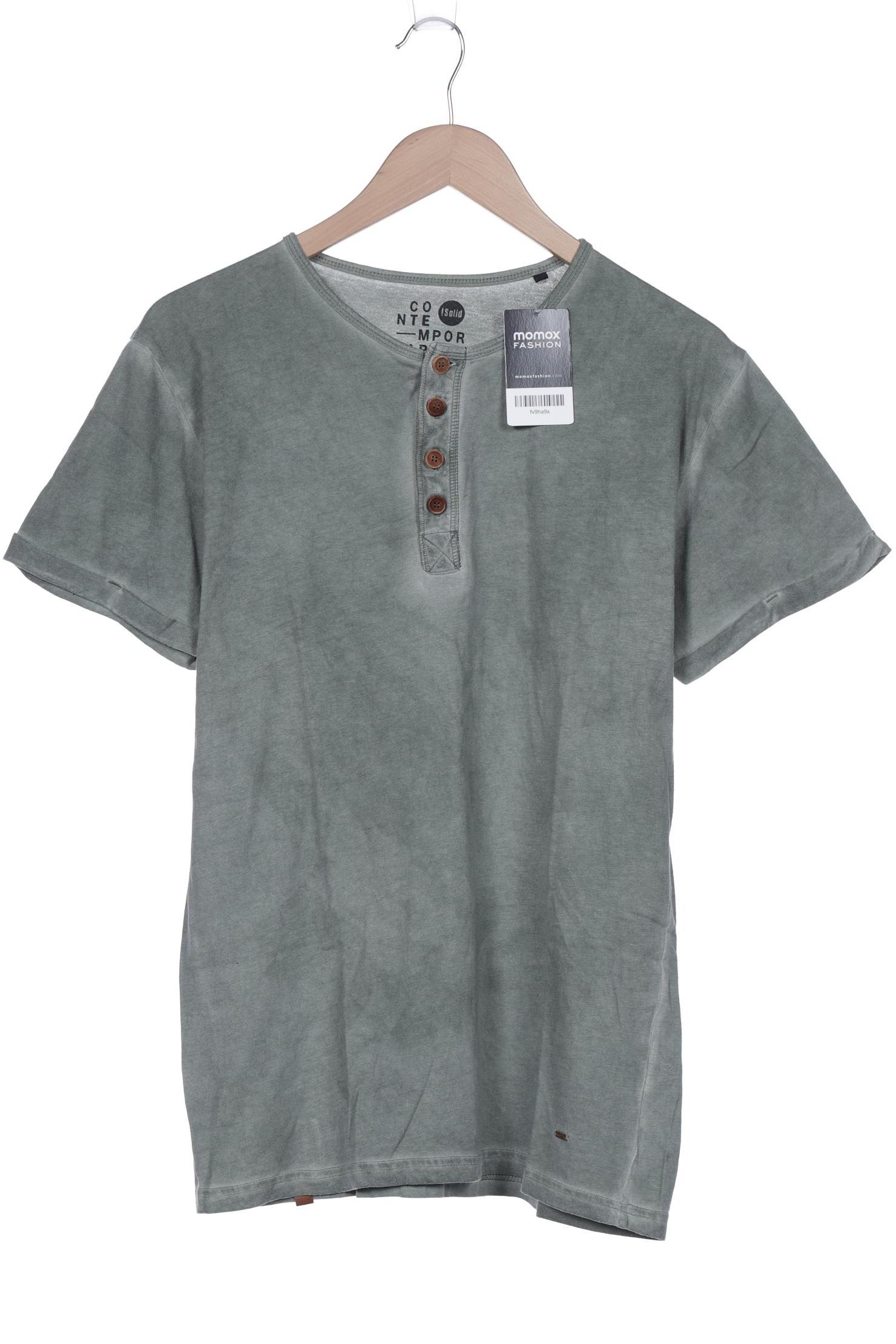 

Solid Herren T-Shirt, grün, Gr. 48