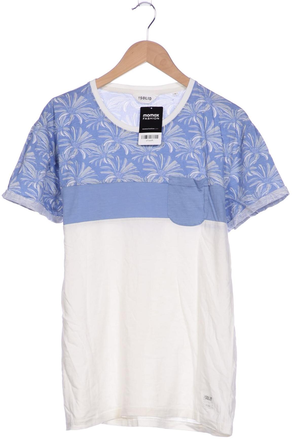 

Solid Herren T-Shirt, cremeweiß, Gr. 54