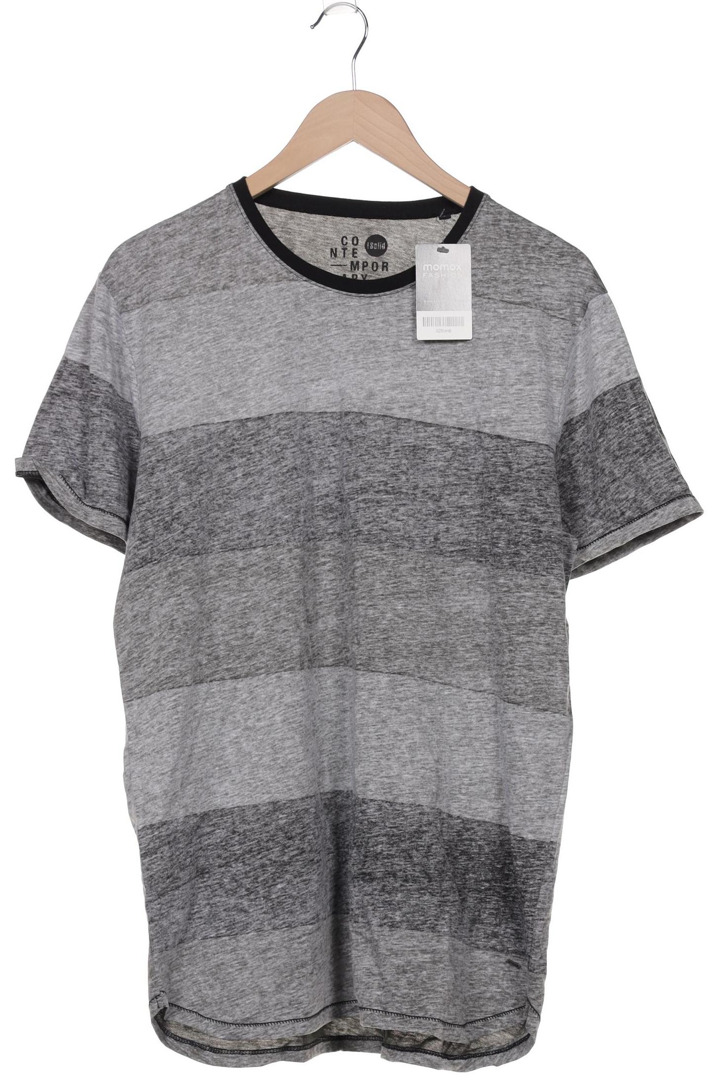 

Solid Herren T-Shirt, grau, Gr. 54