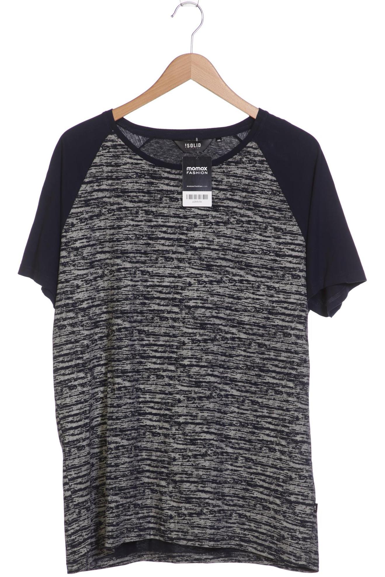 

Solid Herren T-Shirt, grau
