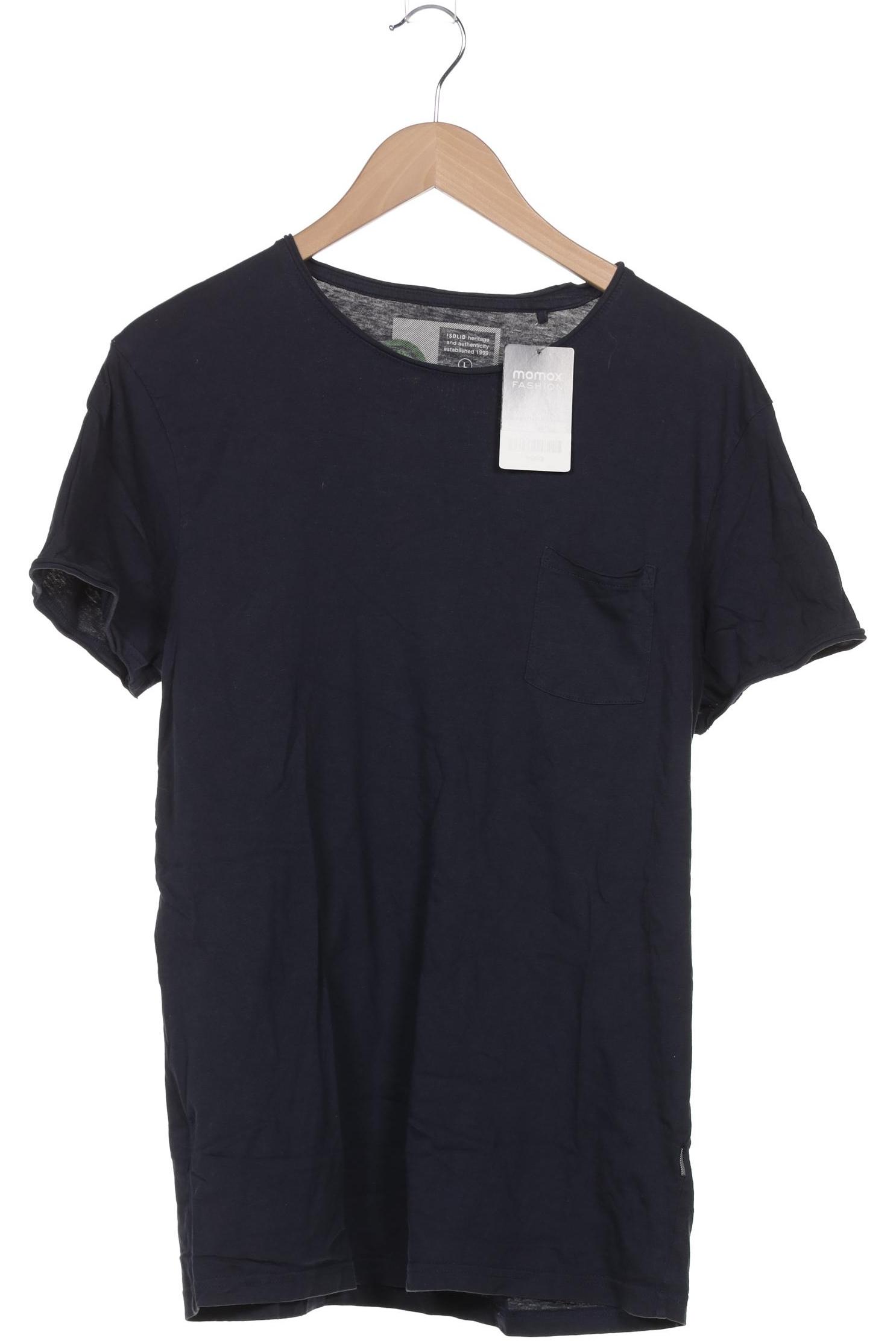 

Solid Herren T-Shirt, marineblau, Gr. 52