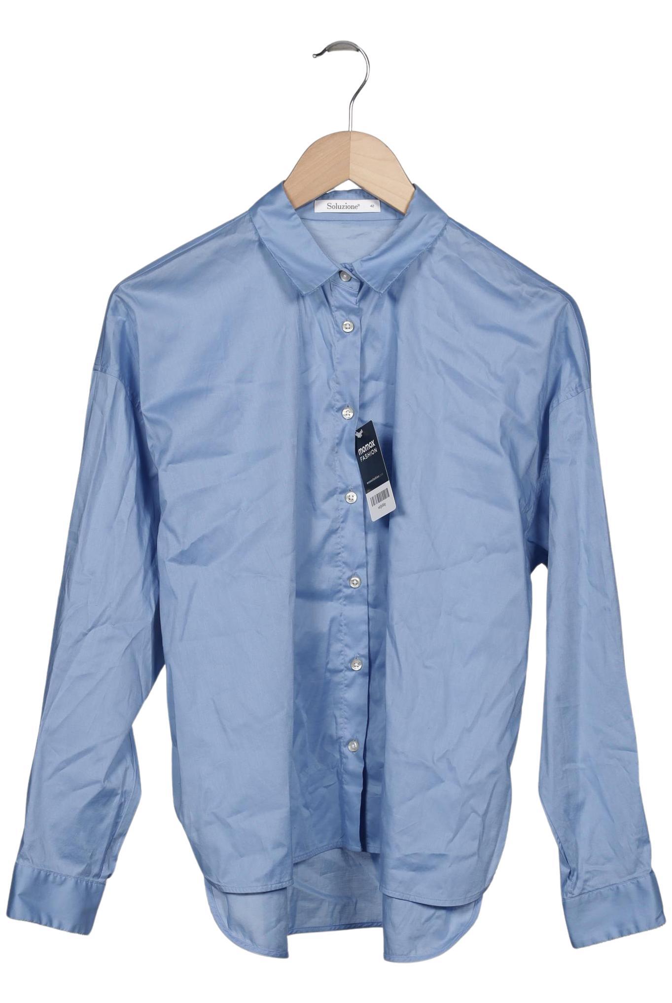 

Soluzione Damen Bluse, blau, Gr. 42