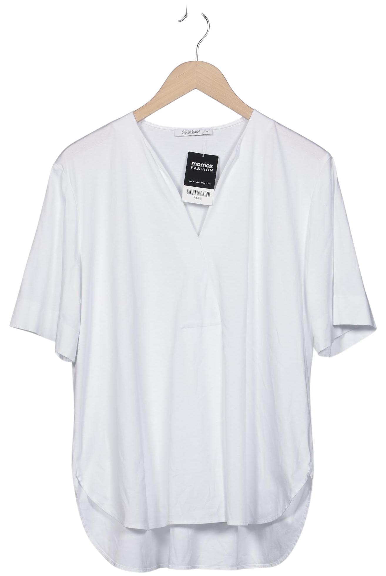 

Soluzione Damen T-Shirt, weiß, Gr. 46