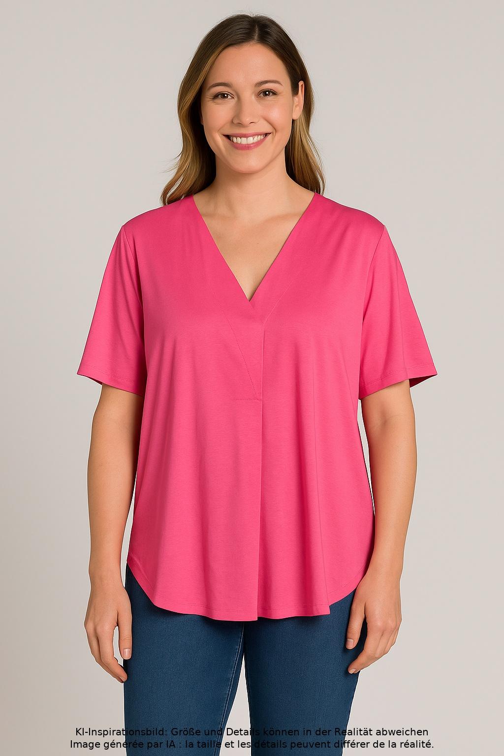 

Soluzione Damen T-Shirt, pink, Gr. 42