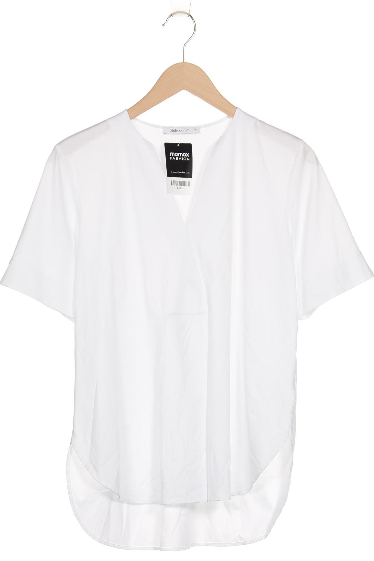 

Soluzione Damen T-Shirt, weiß, Gr. 40