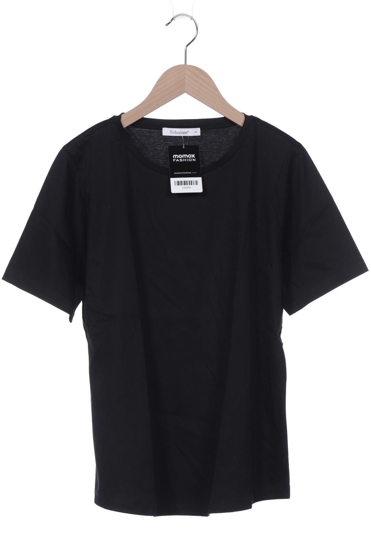 

Soluzione Damen T-Shirt, schwarz, Gr. 38