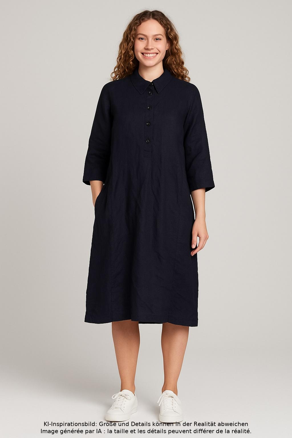 

someday. Damen Kleid, marineblau, Gr. 36