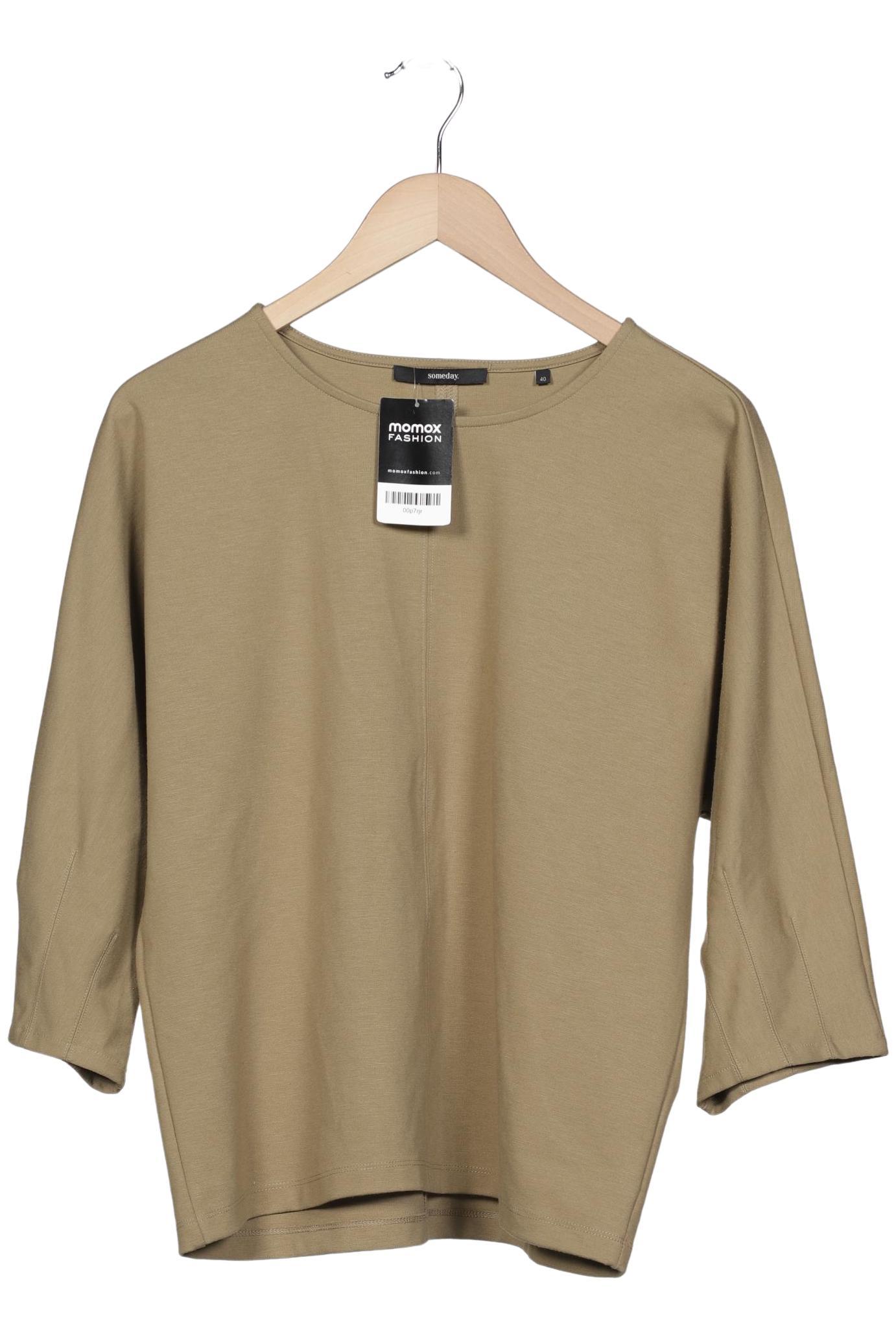 

someday. Damen Langarmshirt, grün, Gr. 40