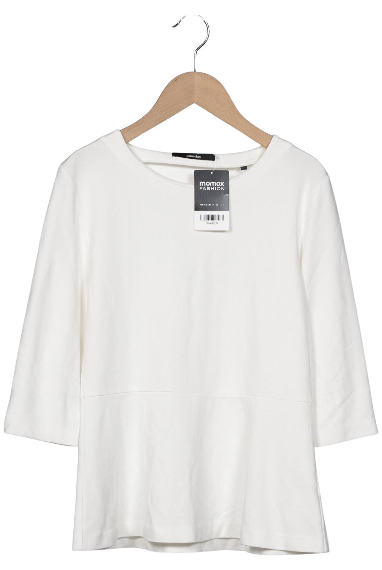 

someday. Damen Langarmshirt, weiß, Gr. 38