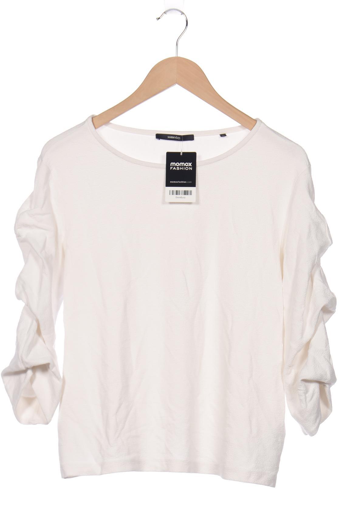 

someday. Damen Langarmshirt, weiß