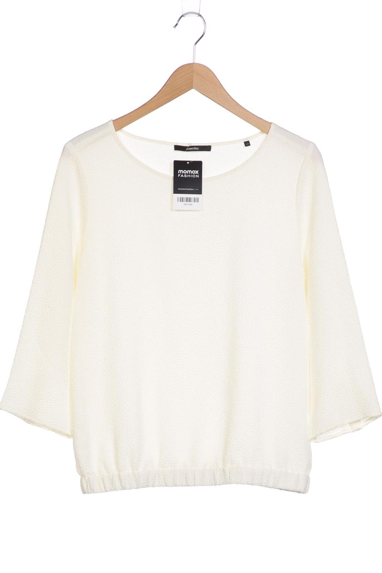 

someday. Damen Langarmshirt, cremeweiß