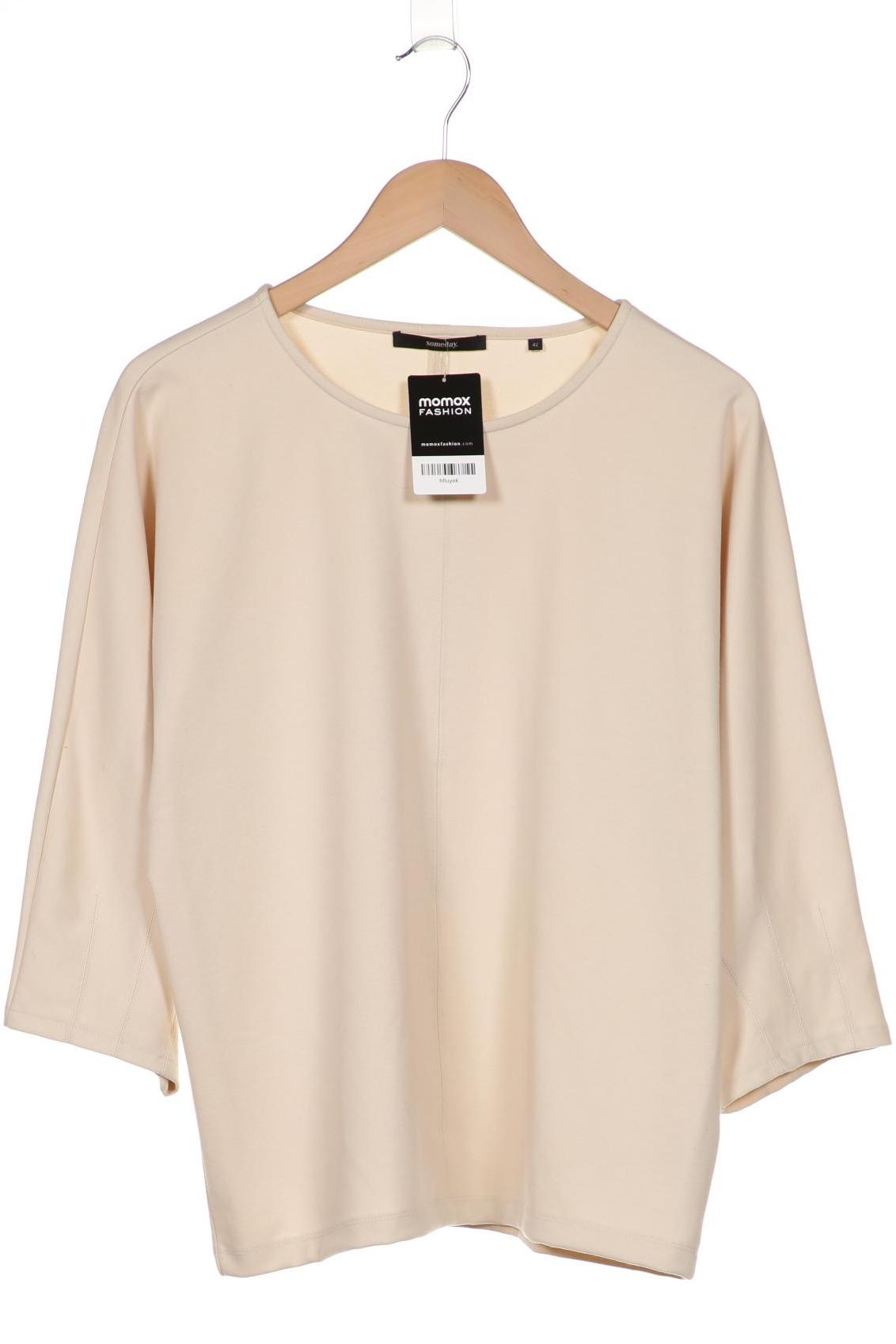 

someday. Damen Langarmshirt, beige, Gr. 42