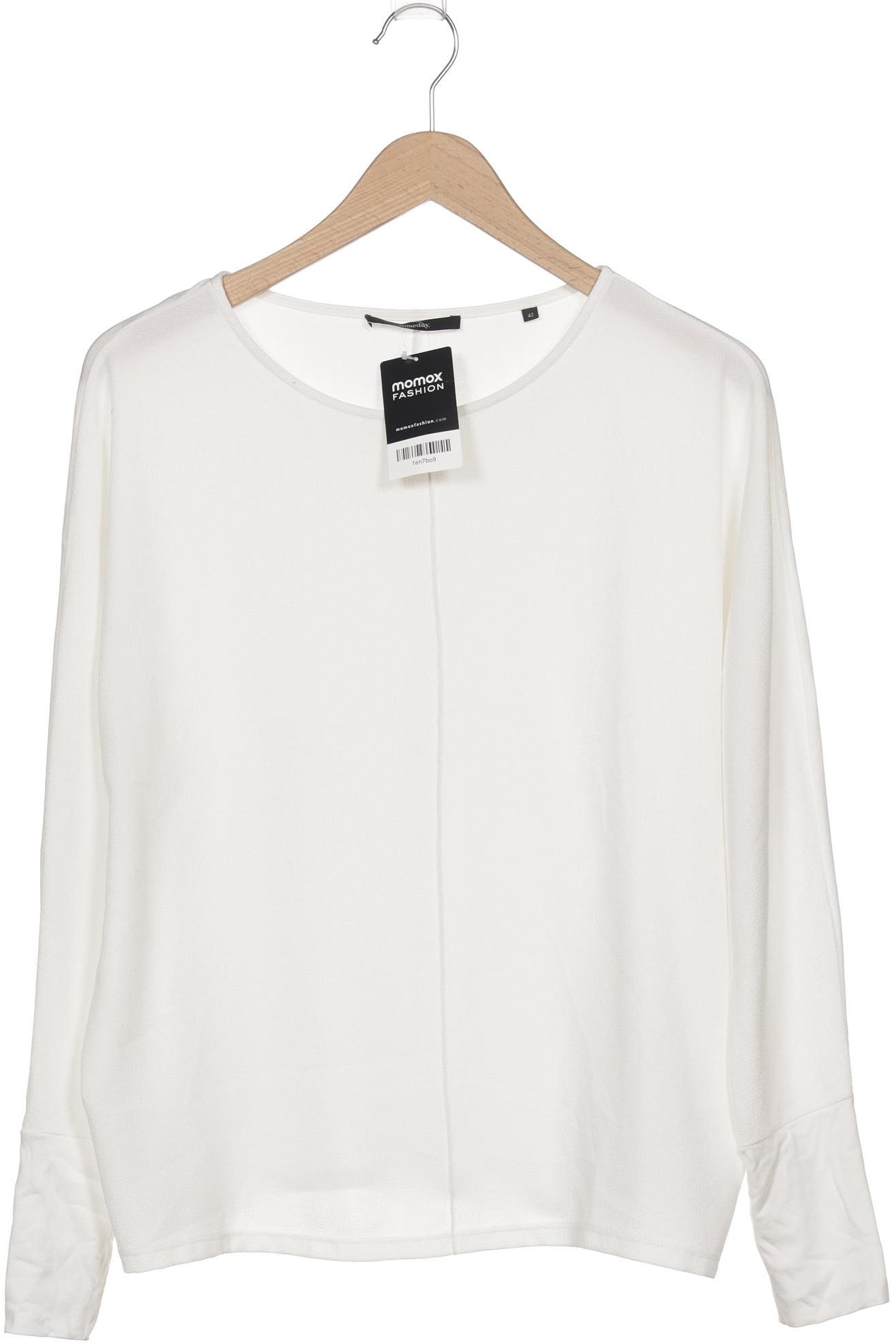 

someday. Damen Langarmshirt, weiß, Gr. 42