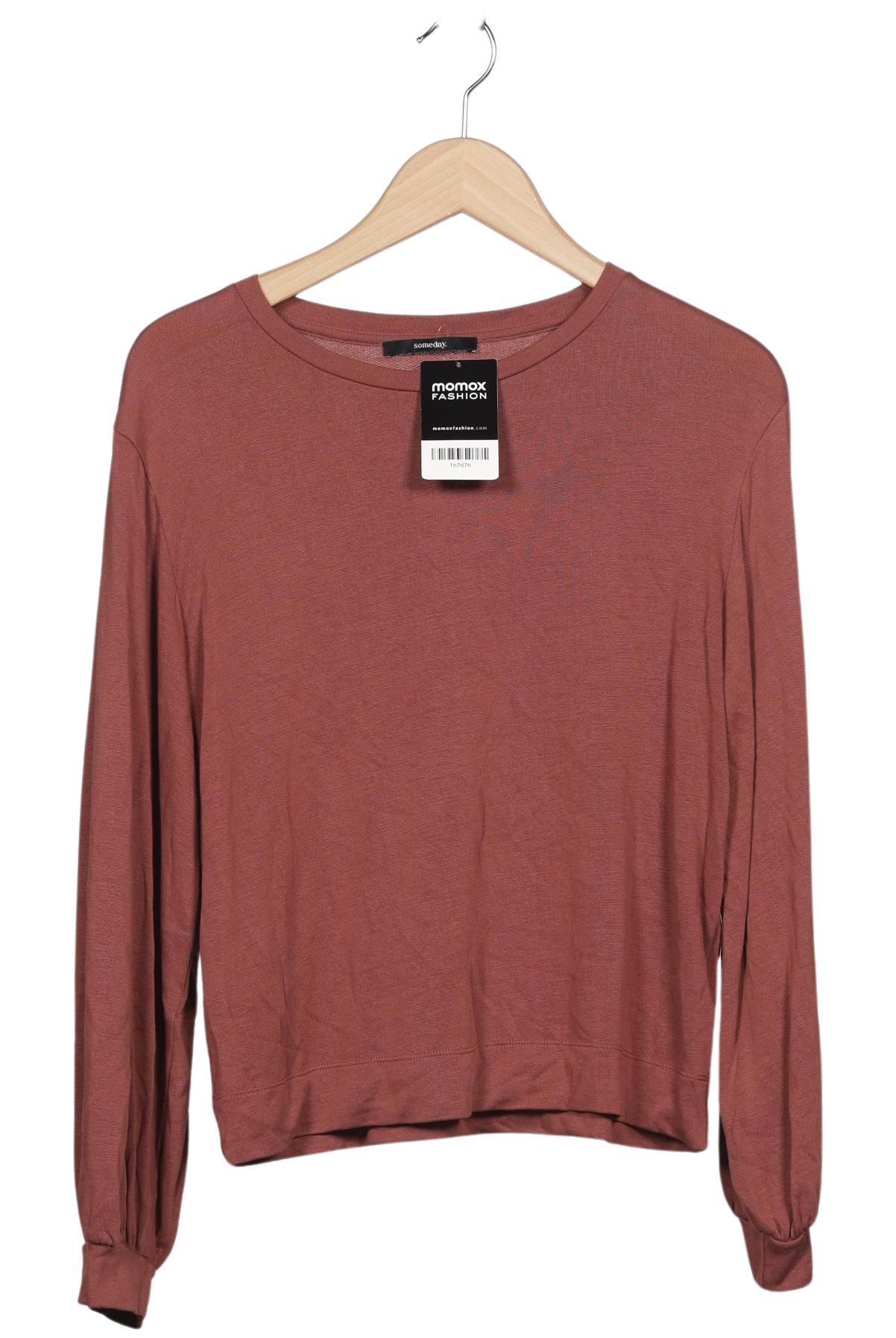 

someday. Damen Langarmshirt, bordeaux, Gr. 38