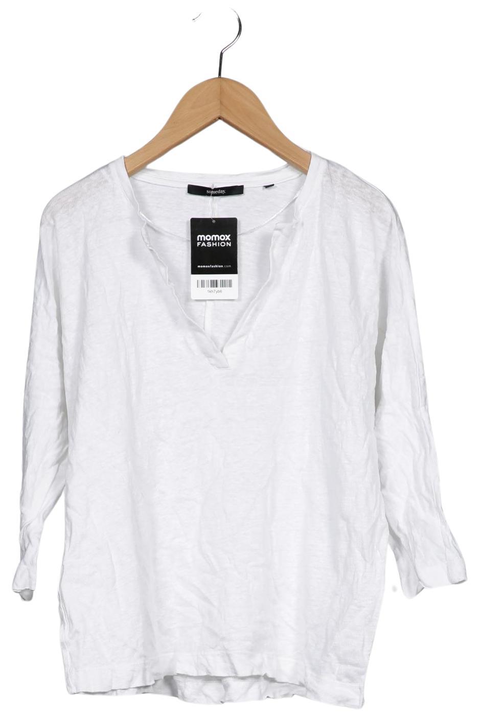 

someday. Damen Langarmshirt, weiß, Gr. 36