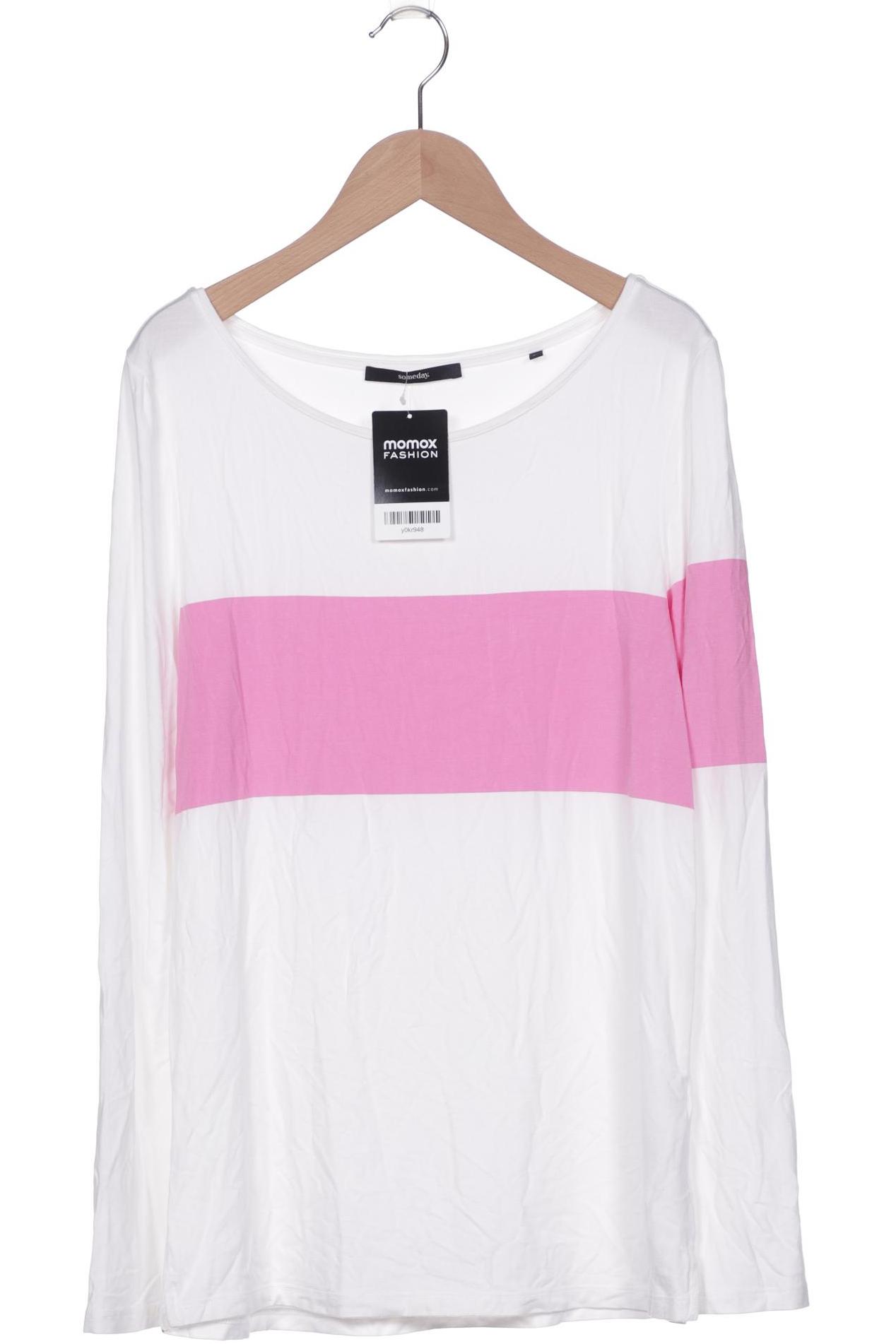 

someday. Damen Langarmshirt, weiß, Gr. 40