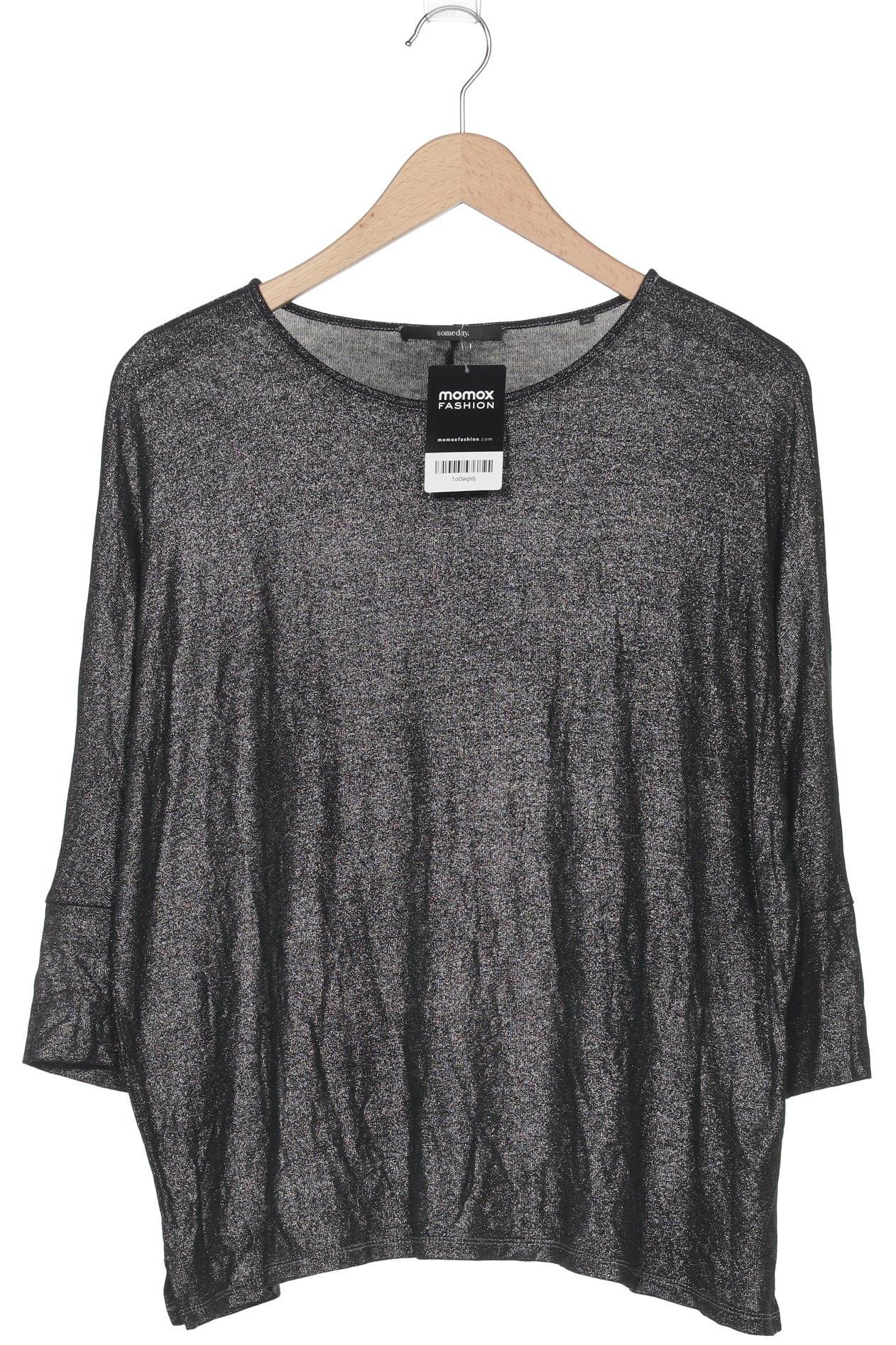 

someday. Damen Langarmshirt, silber, Gr. 36