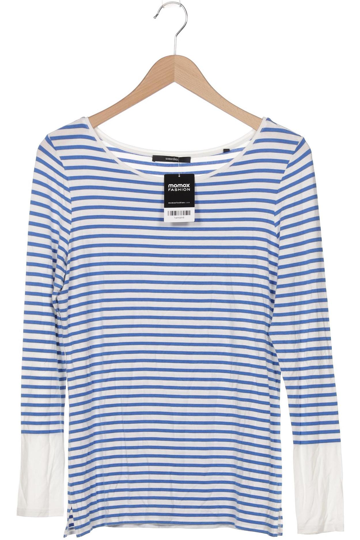 

someday. Damen Langarmshirt, blau, Gr. 40