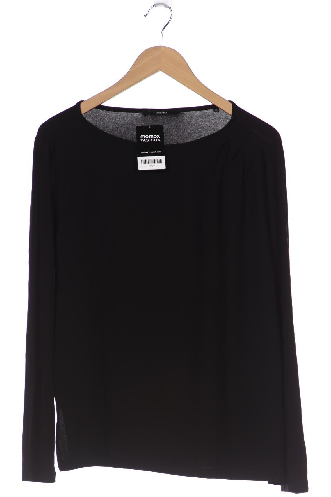 

someday. Damen Langarmshirt, schwarz