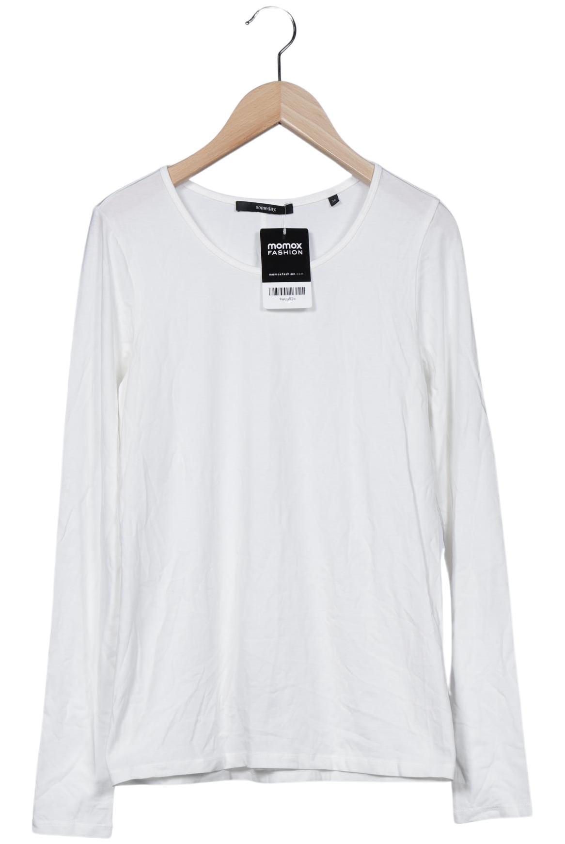 

someday. Damen Langarmshirt, weiß, Gr. 36