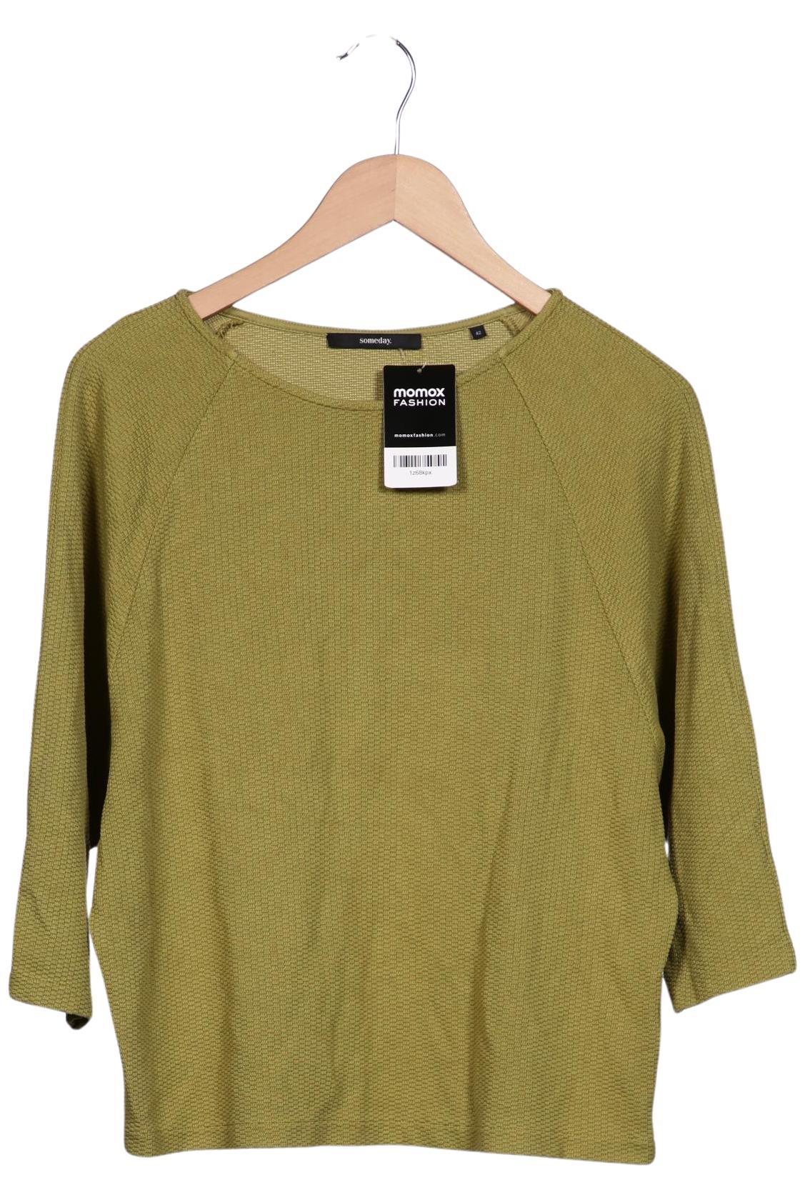 

someday. Damen Langarmshirt, grün, Gr. 42