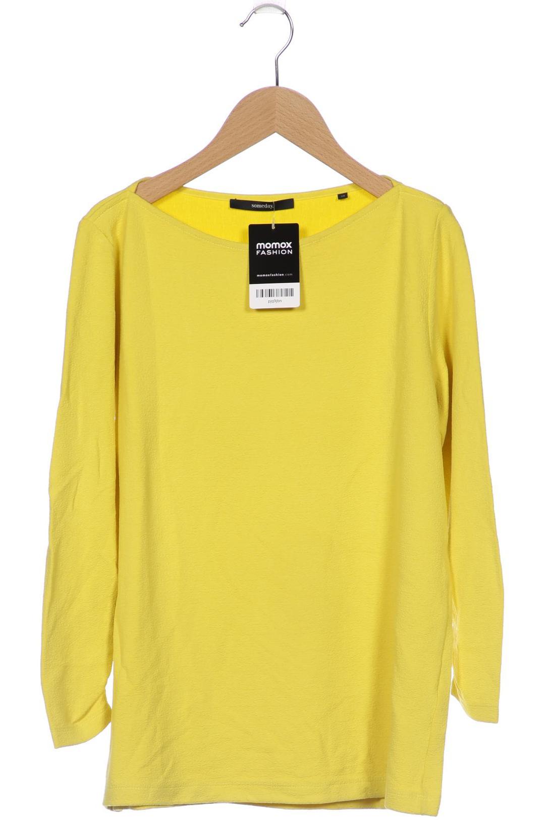 

someday. Damen Langarmshirt, gelb