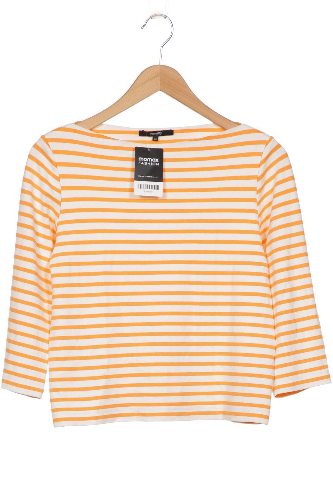 

someday. Damen Langarmshirt, orange, Gr. 36