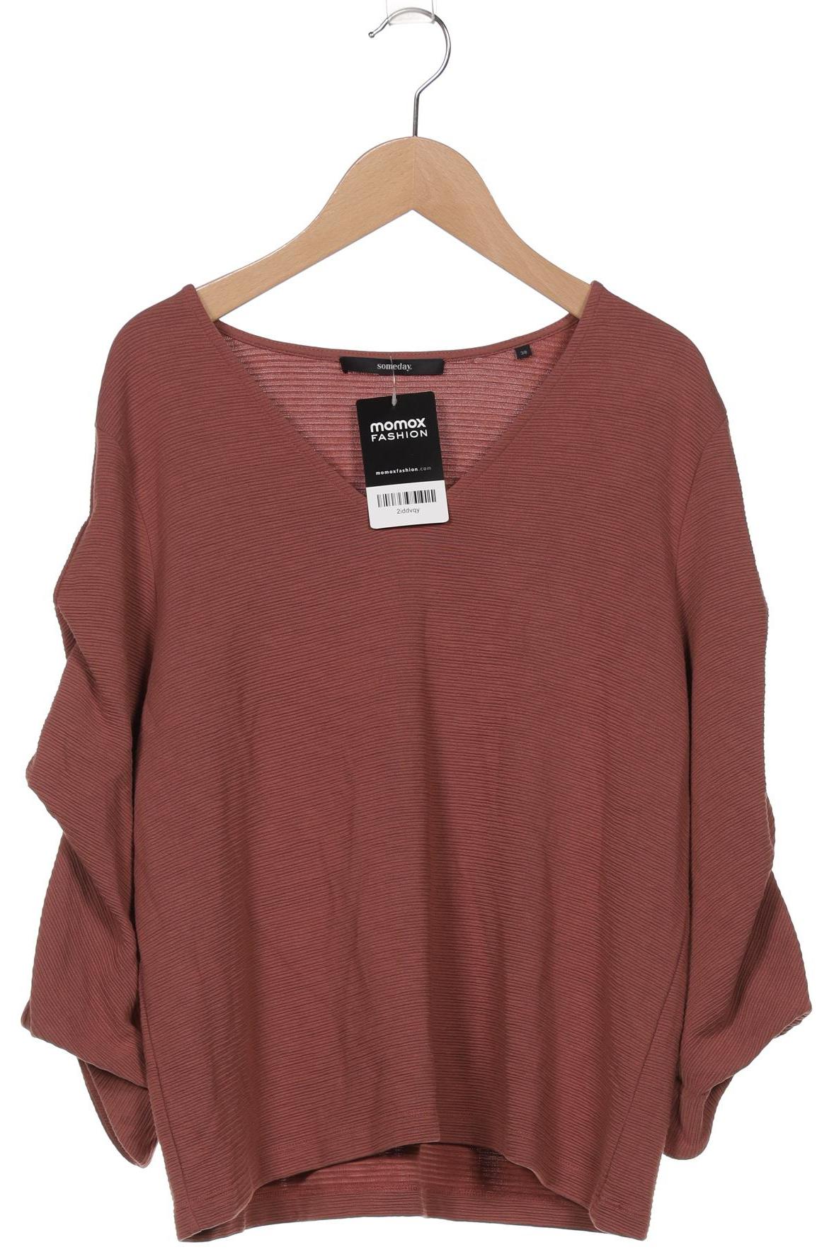 

someday. Damen Langarmshirt, orange, Gr. 38