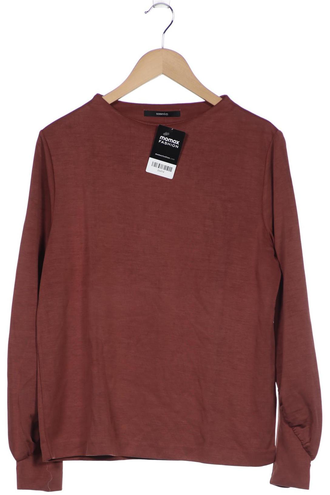 

someday. Damen Langarmshirt, bordeaux
