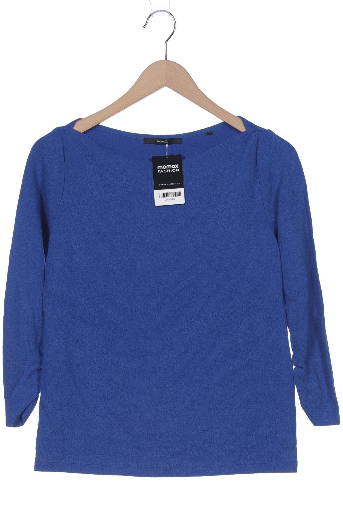 

someday. Damen Langarmshirt, blau, Gr. 36