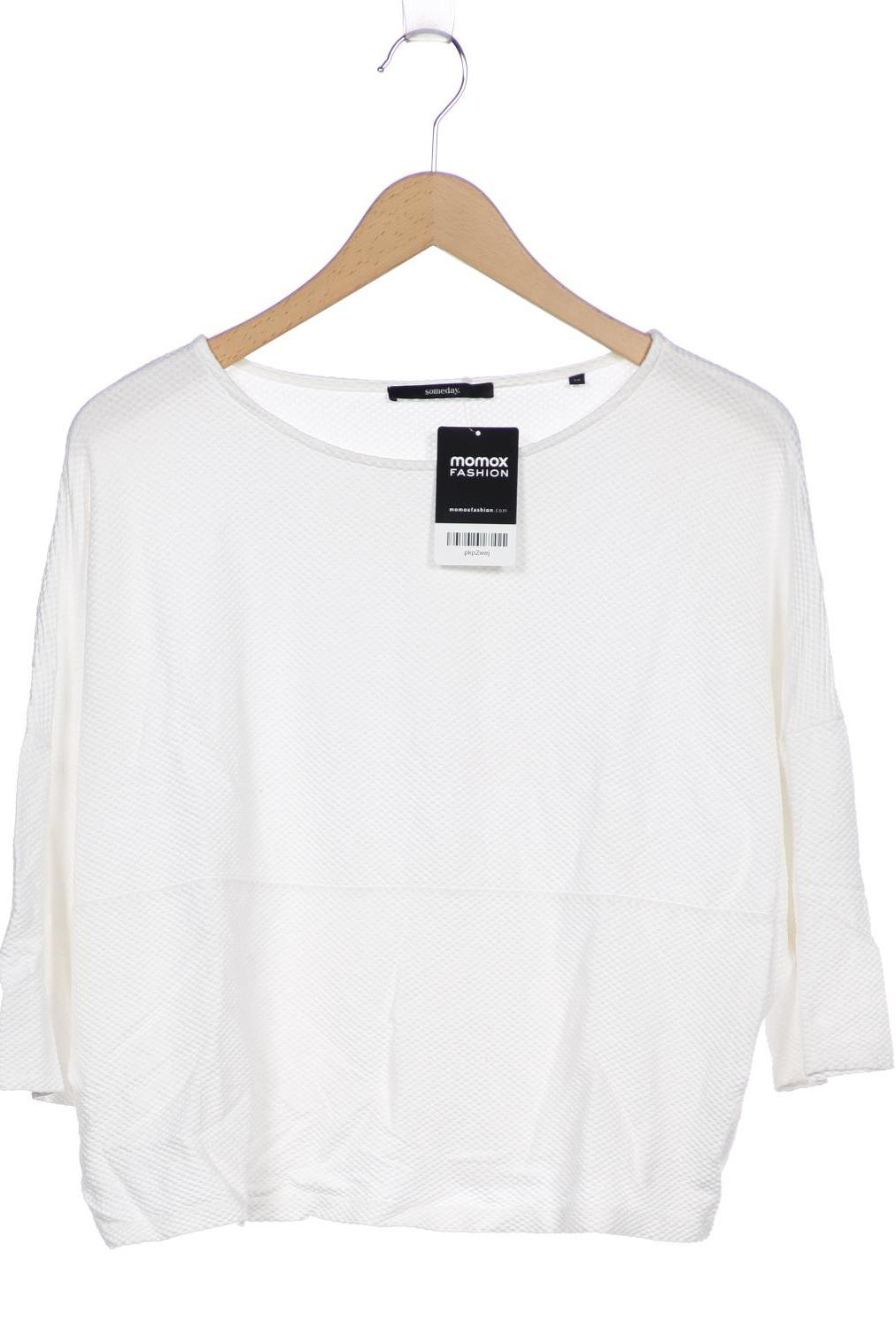 

someday. Damen Langarmshirt, weiß, Gr. 36
