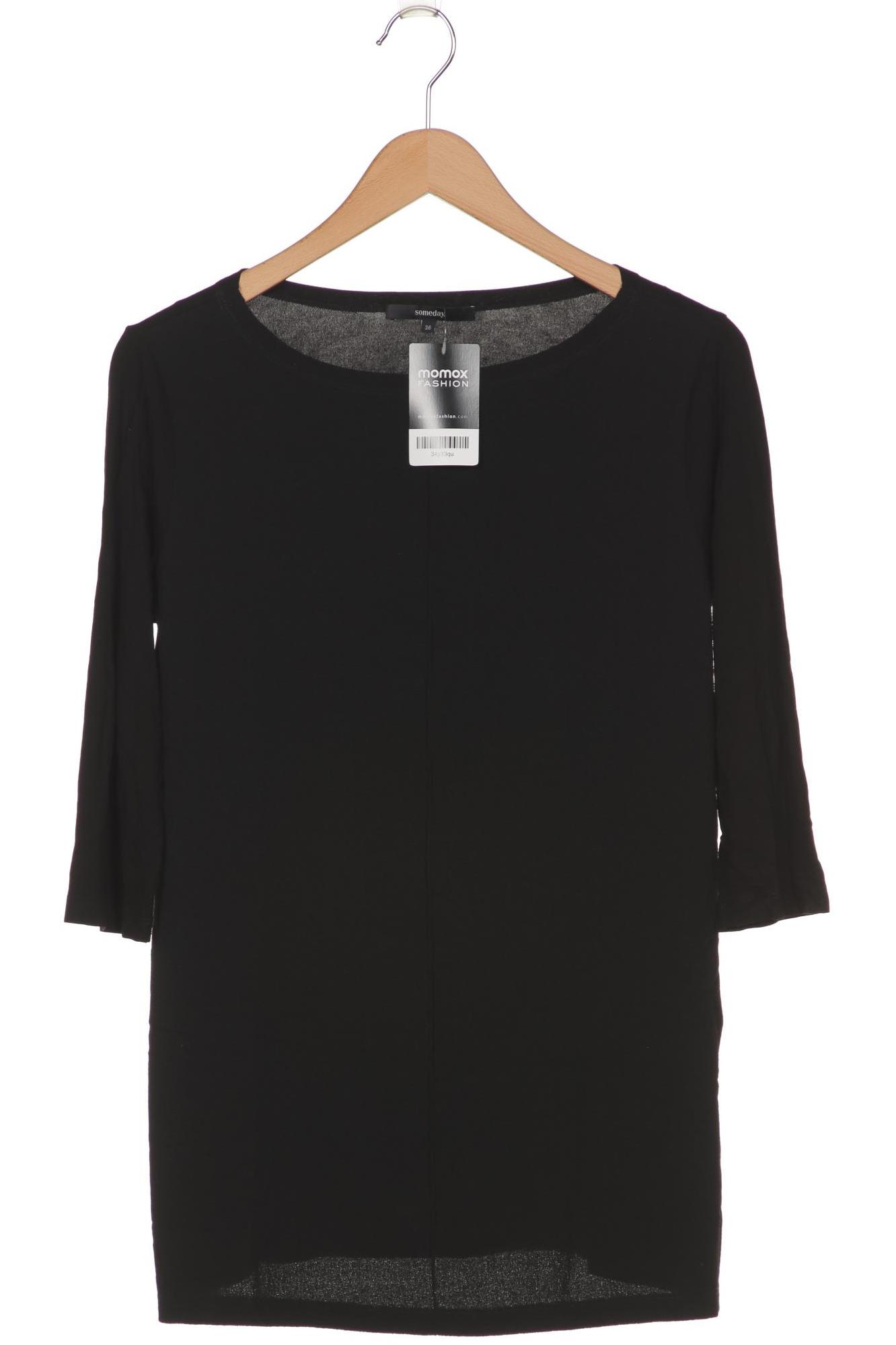 

someday. Damen Langarmshirt, schwarz