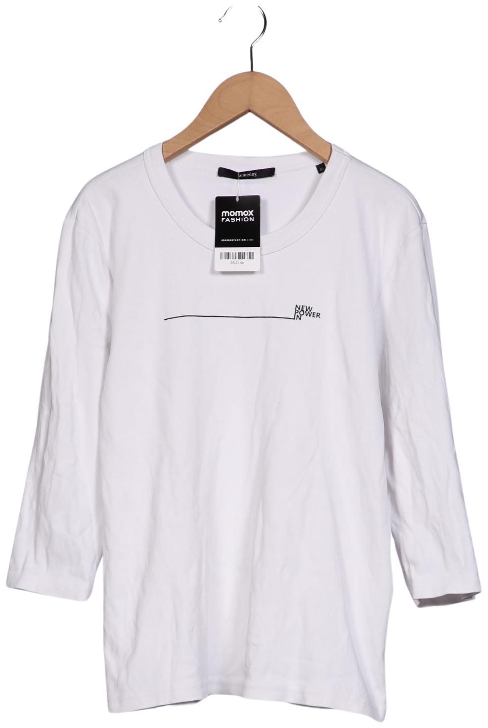 

someday. Damen Langarmshirt, weiß, Gr. 40