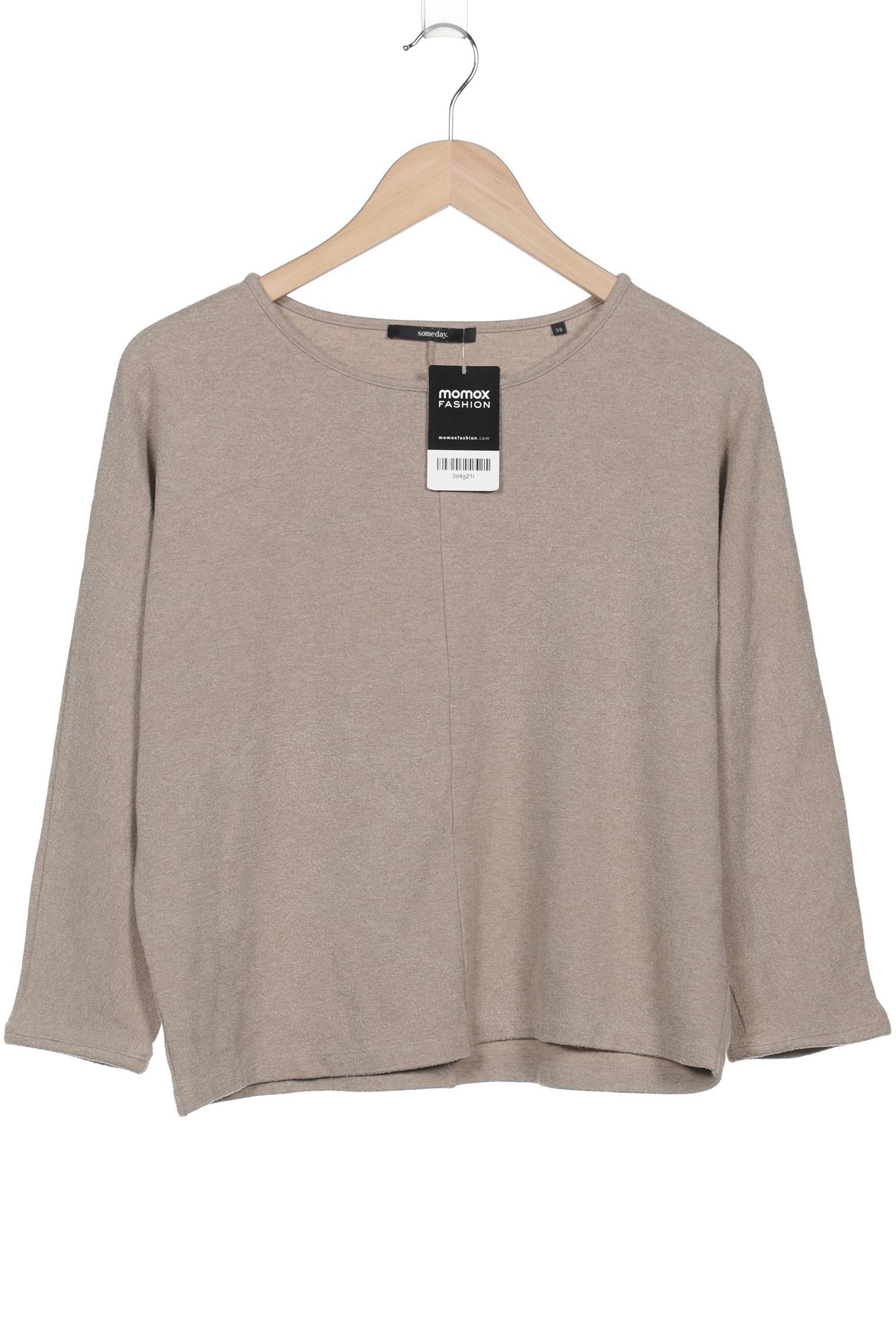 

someday. Damen Langarmshirt, beige, Gr. 38