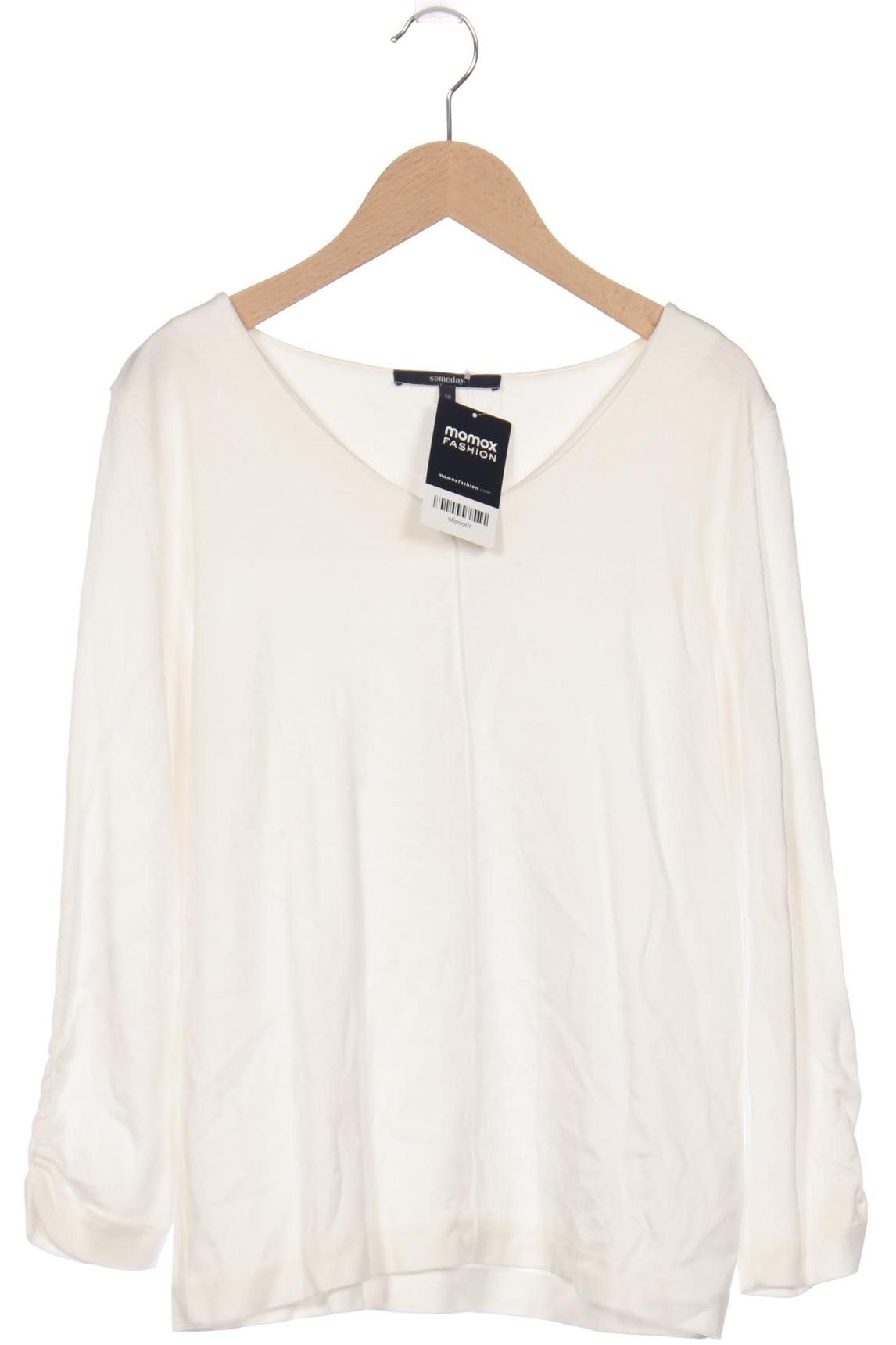 

someday. Damen Langarmshirt, weiß, Gr. 38