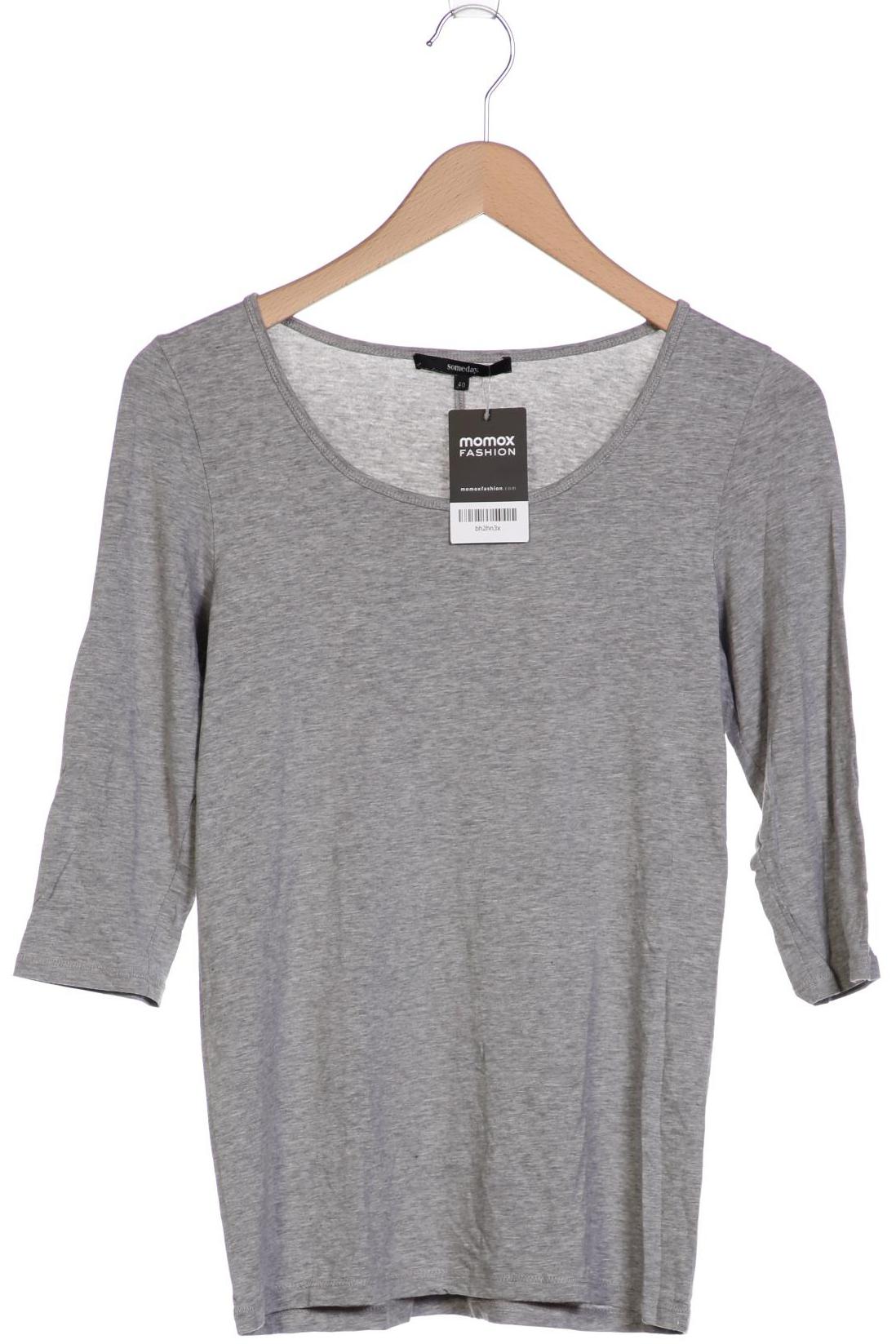 

someday. Damen Langarmshirt, grau
