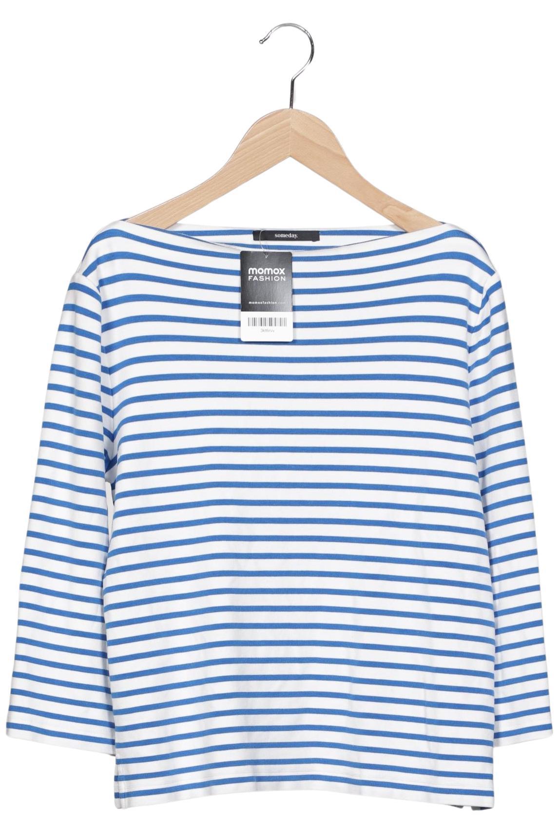 

someday. Damen Langarmshirt, blau, Gr. 40